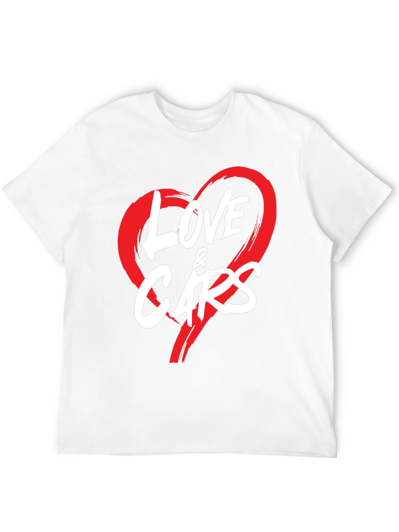 Black Love & Cars Graphic Tee - Black view 12