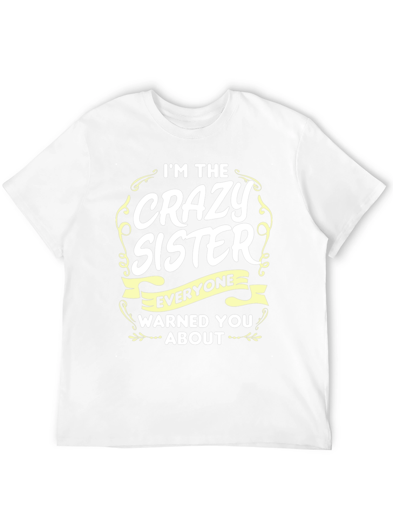 Black Crazy Sister Graphic T-Shirt view 12