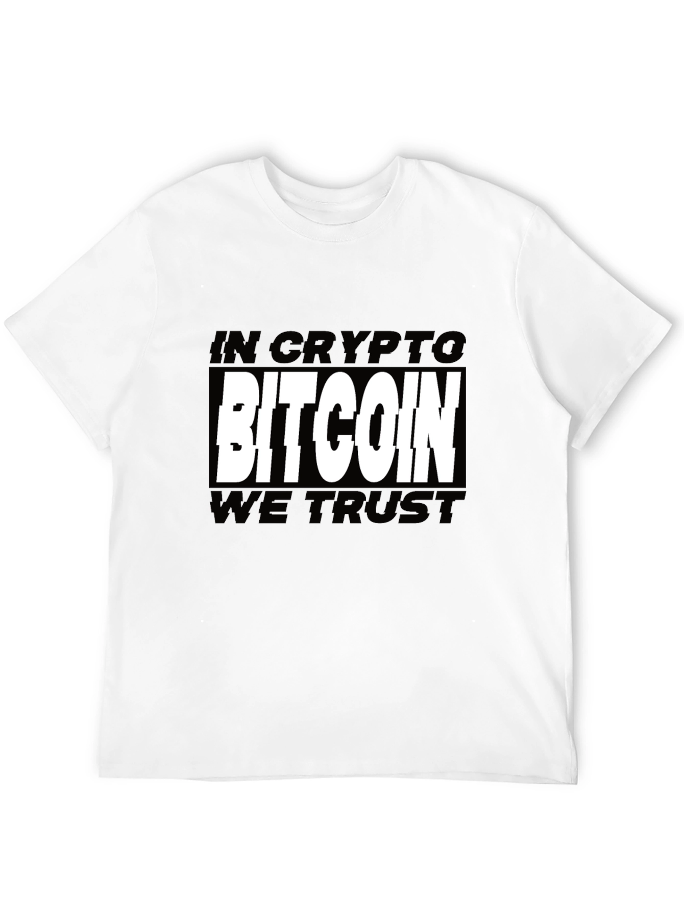 Black Bitcoin Crypto Graphic Tee view 12