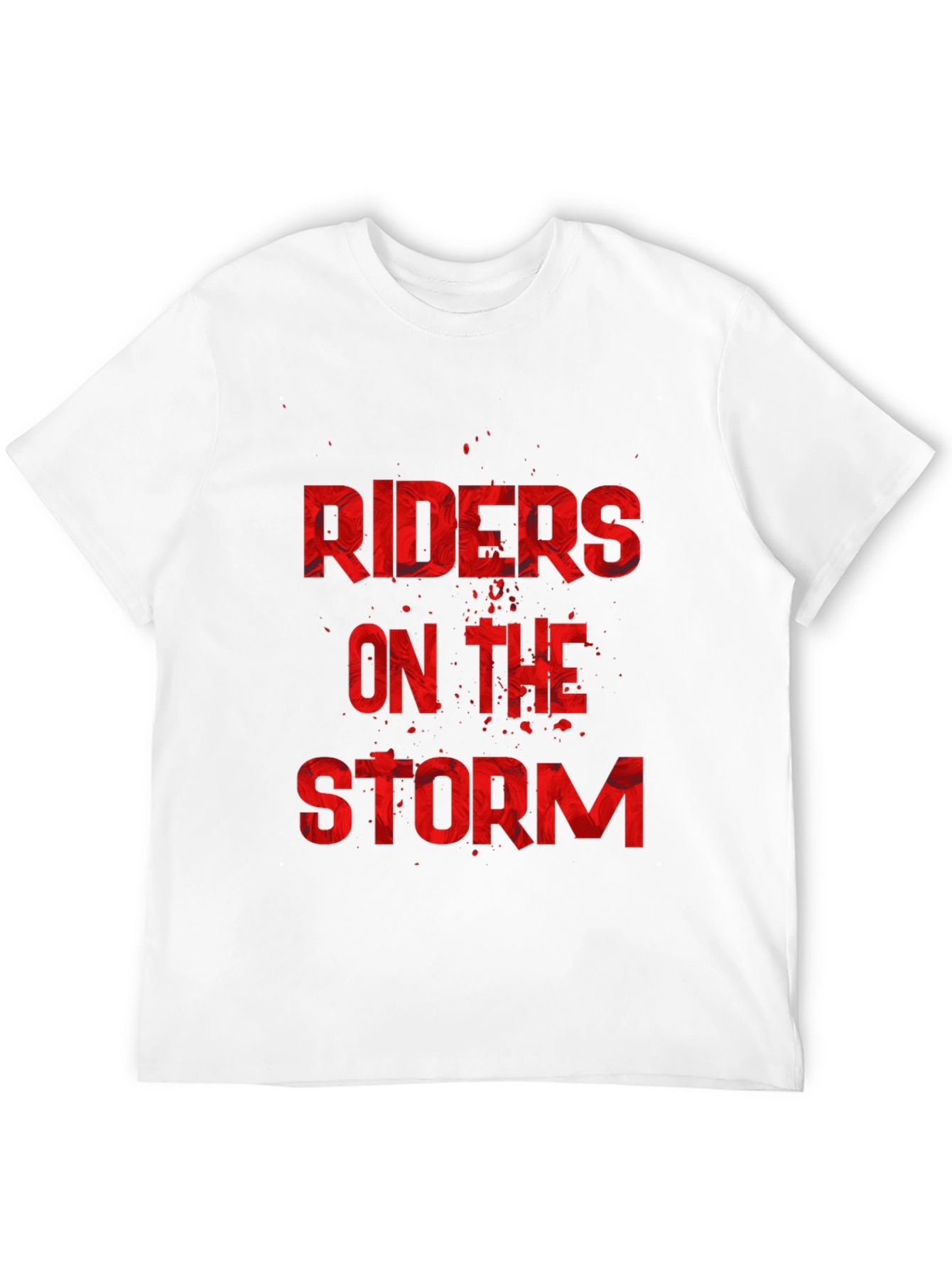 Black Riders on the Storm Graphic T-Shirt - Black view 12