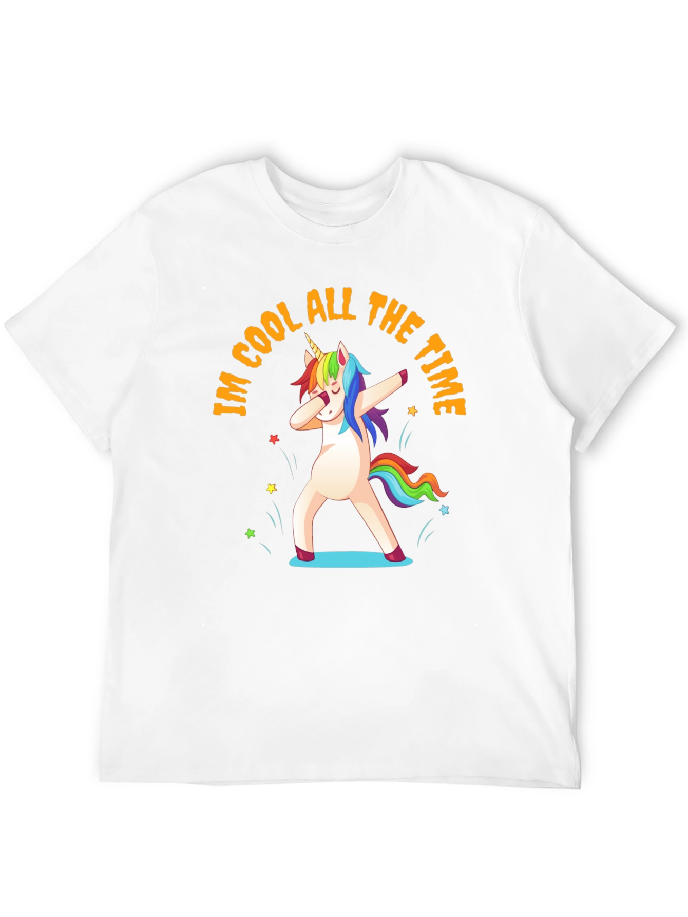 Black Cool Unicorn Dab T-Shirt - All The Time view 12
