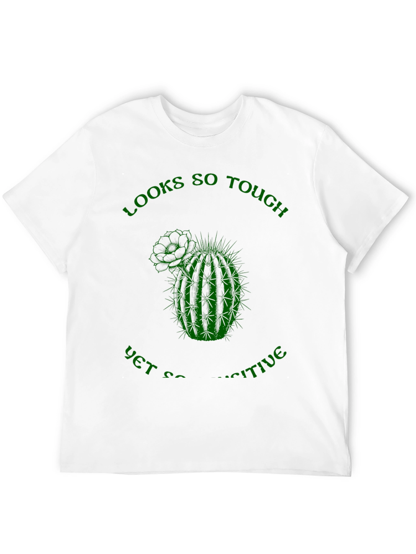 Black Looks So Tough Cactus T-Shirt view 12