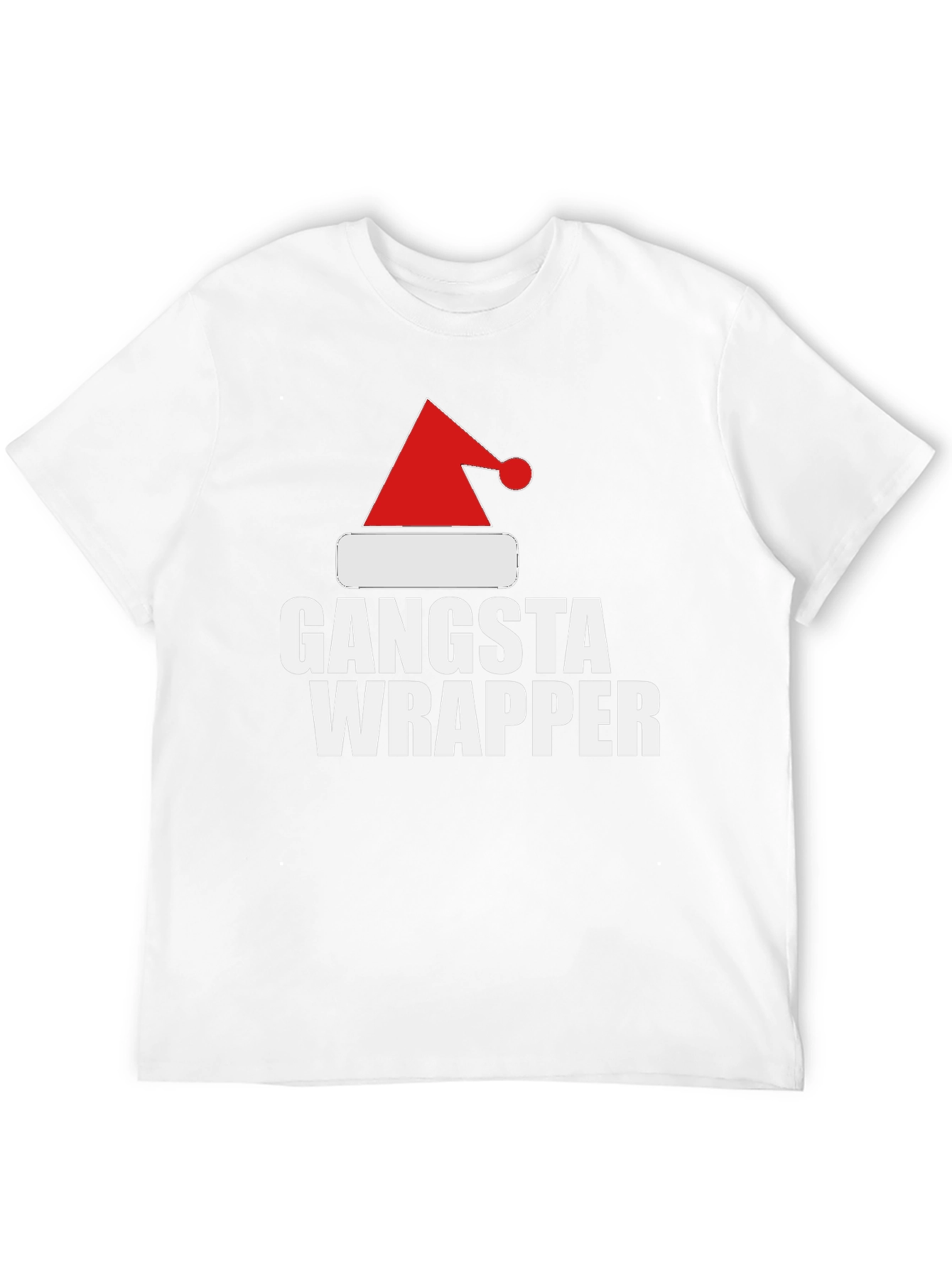 Black Gangsta Wrapper Christmas T-Shirt view 12