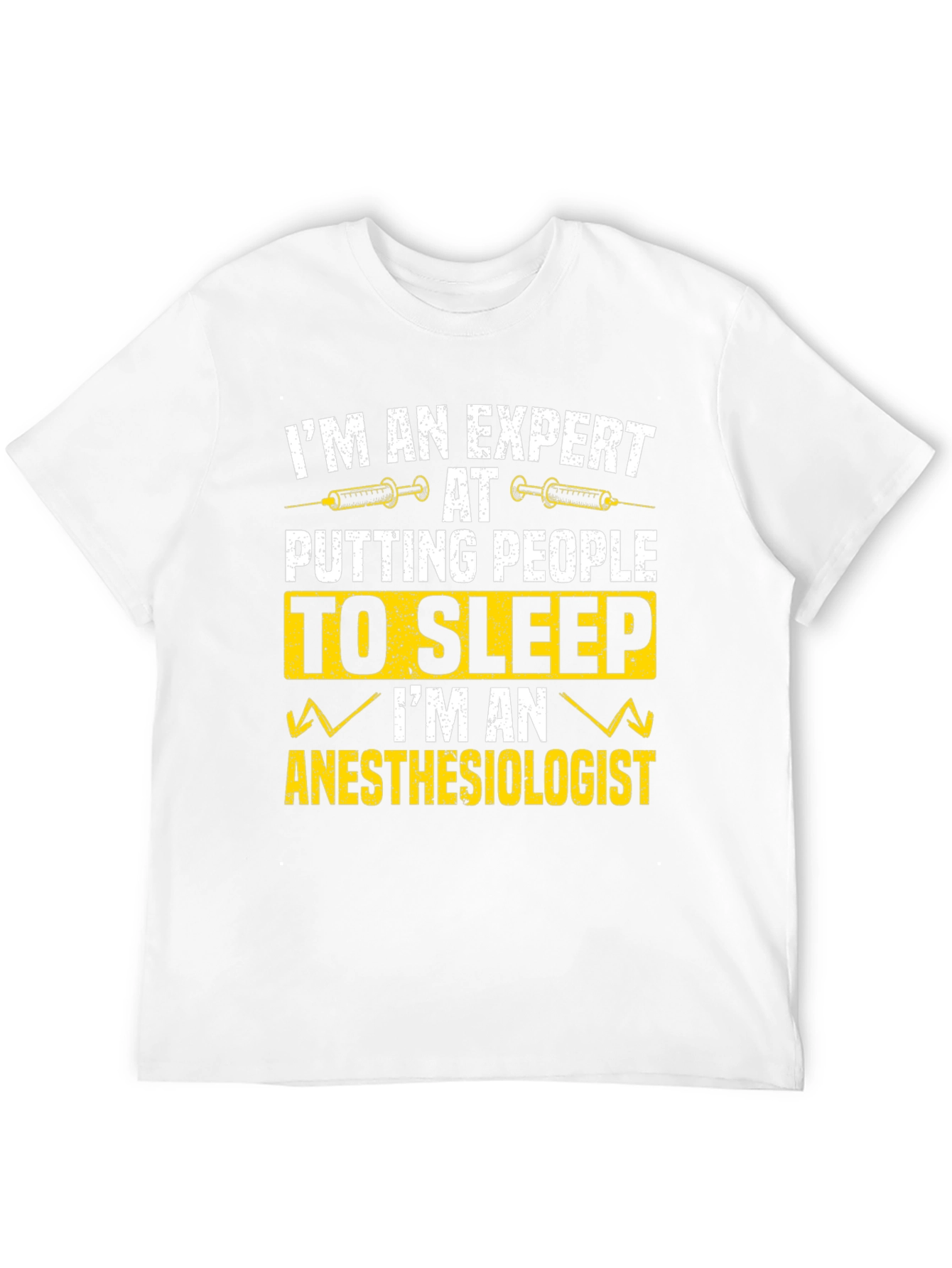 Black Anesthesiologist Expert T-Shirt - Funny Medical Tee view 12