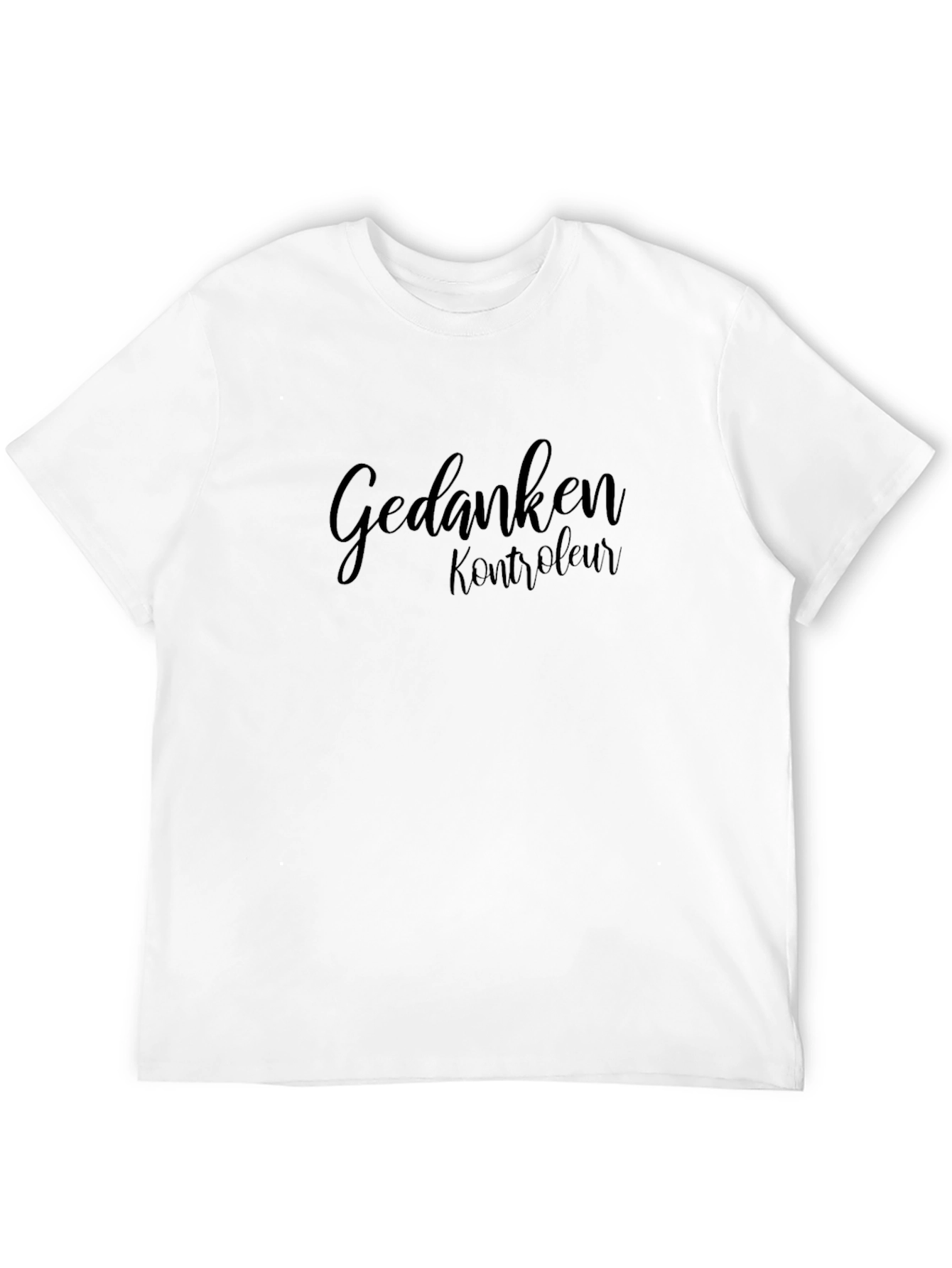 Black Gedanken Kontroleur Black T-Shirt view 12