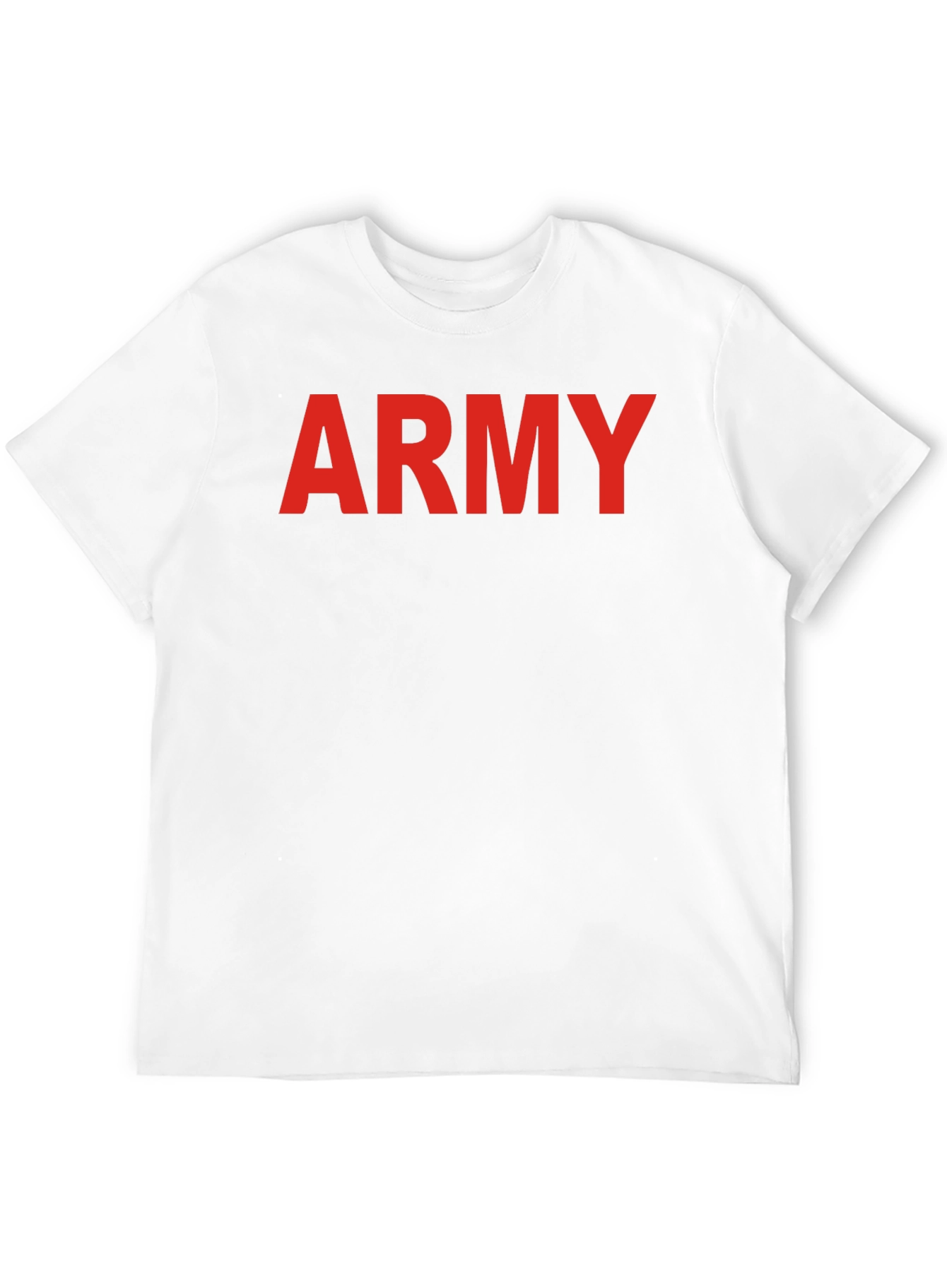 Black Army Graphic Tee - Classic Military Style T-Shirt view 12