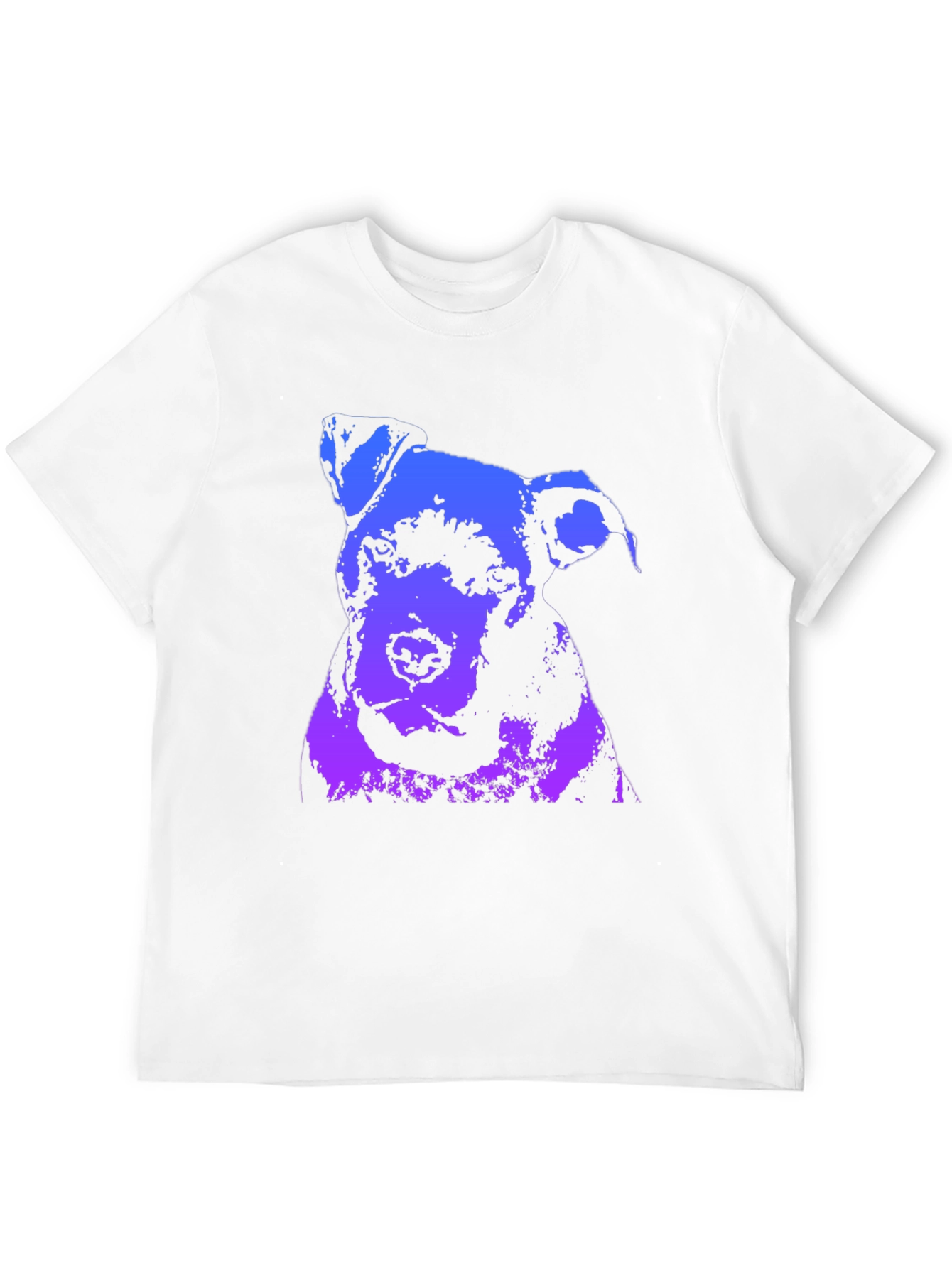 Black Dog Graphic Print Crew Neck T-Shirt view 12