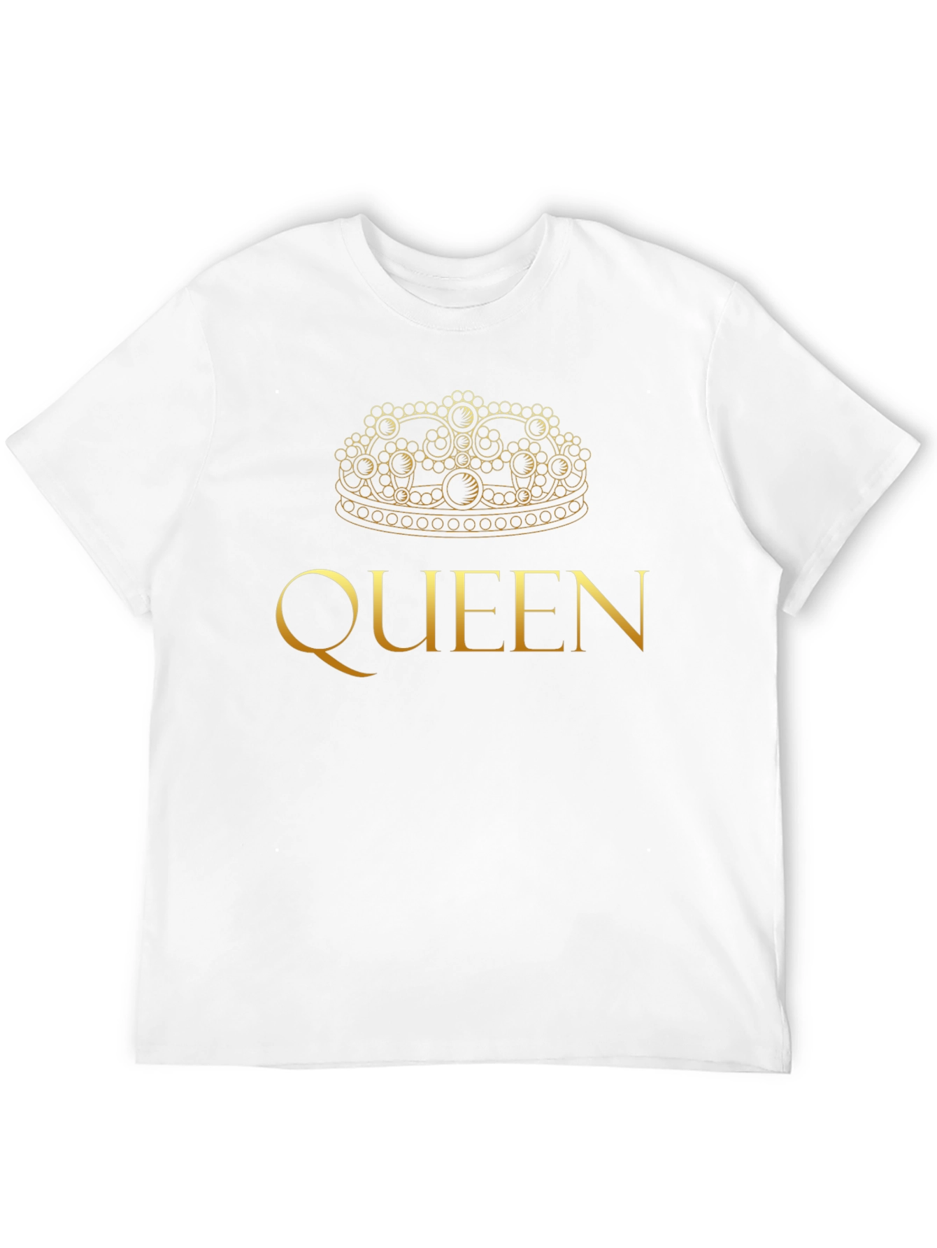 Black Queen Crown Graphic T-Shirt - Stylish Black Tee view 12