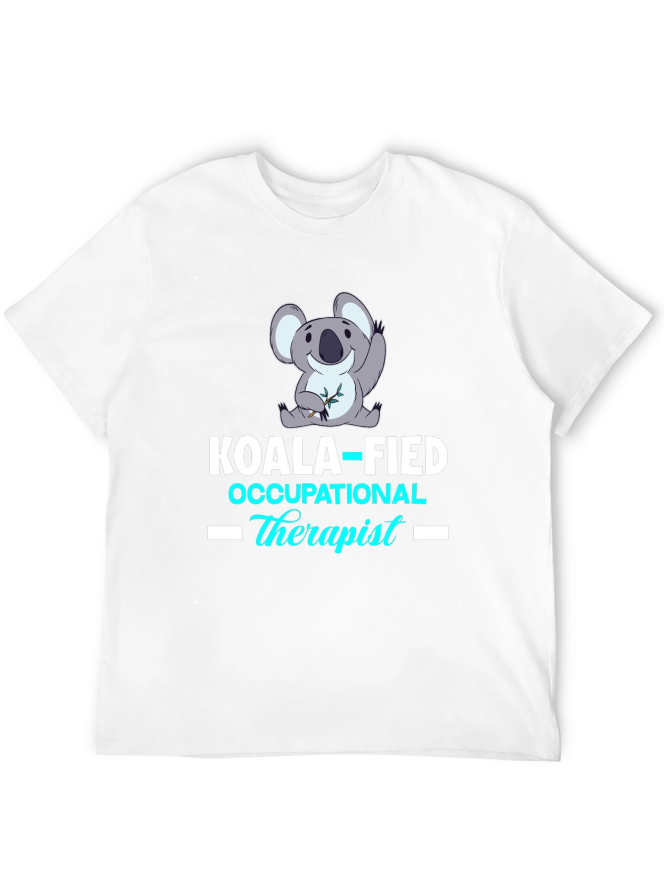 Black Koala-fied Occupational Therapist T-Shirt view 12