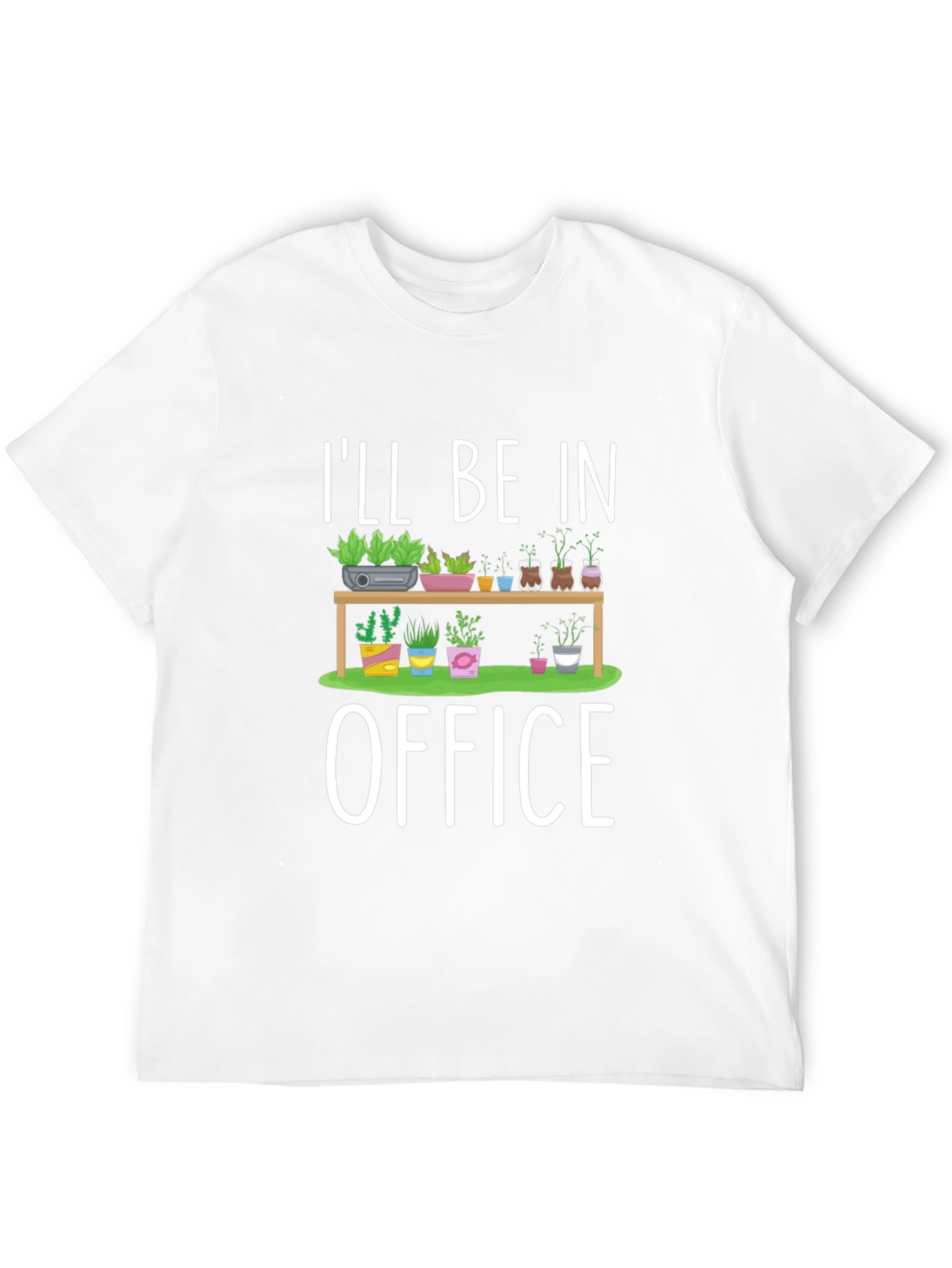Gardening Office T-Shirt - Plant Lover Tee - 12