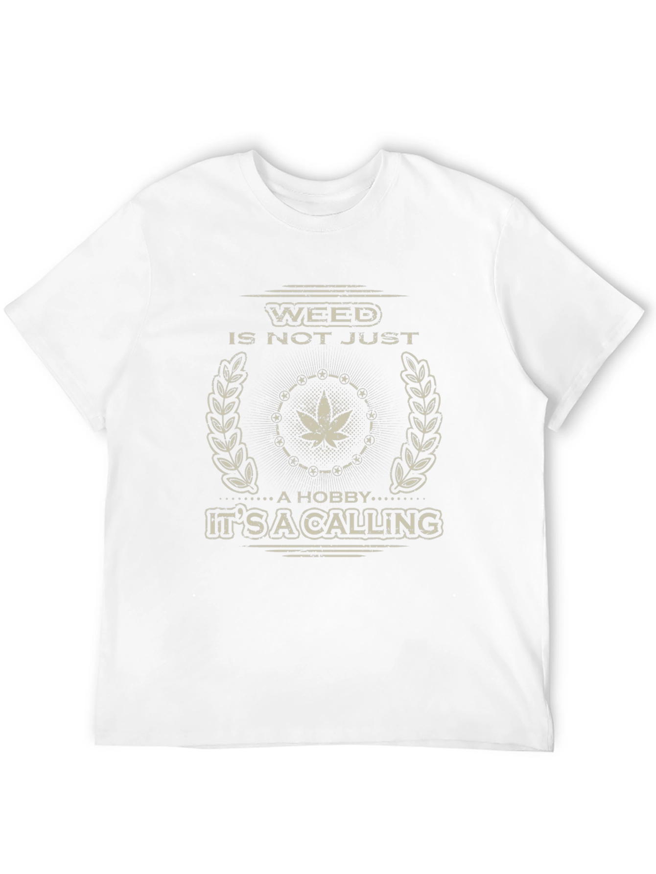 Black Weed is a Calling Graphic Tee - Black view 12