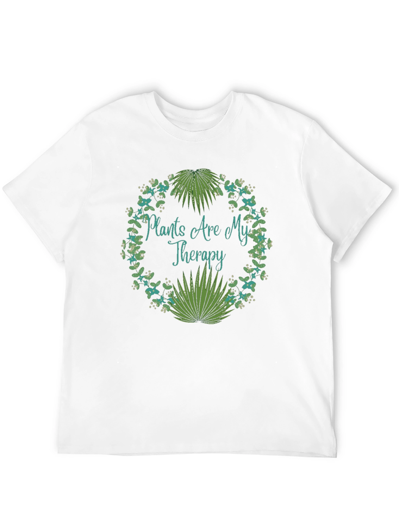 Plants Are My Therapy T-Shirt - Nature Lover Tee - 12