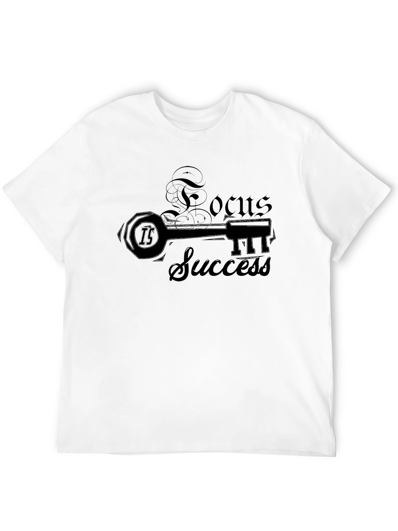 Focus Success Key Graphic T-Shirt - 12