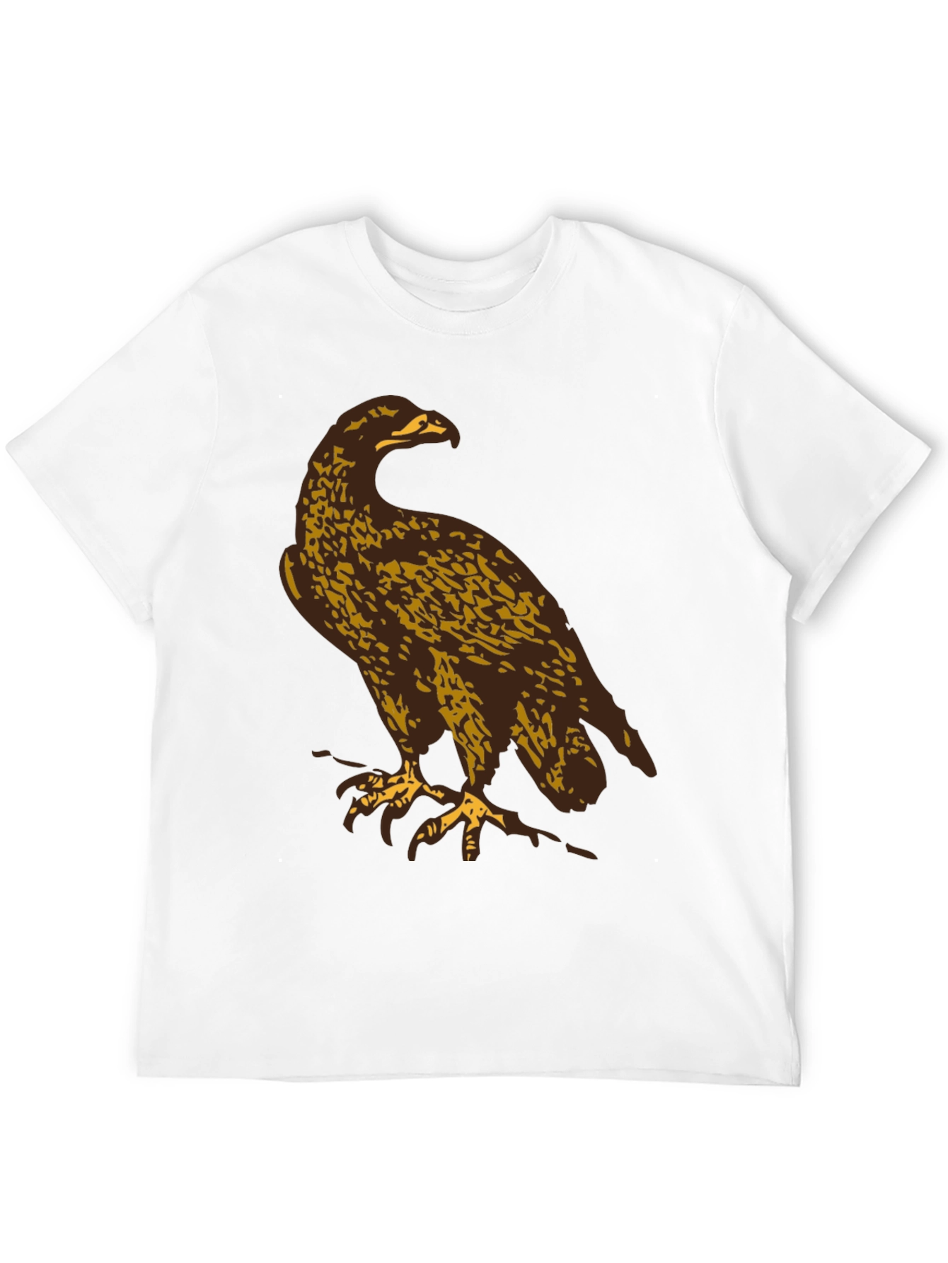 Eagle Graphic T-Shirt - Black Casual Tee - 12