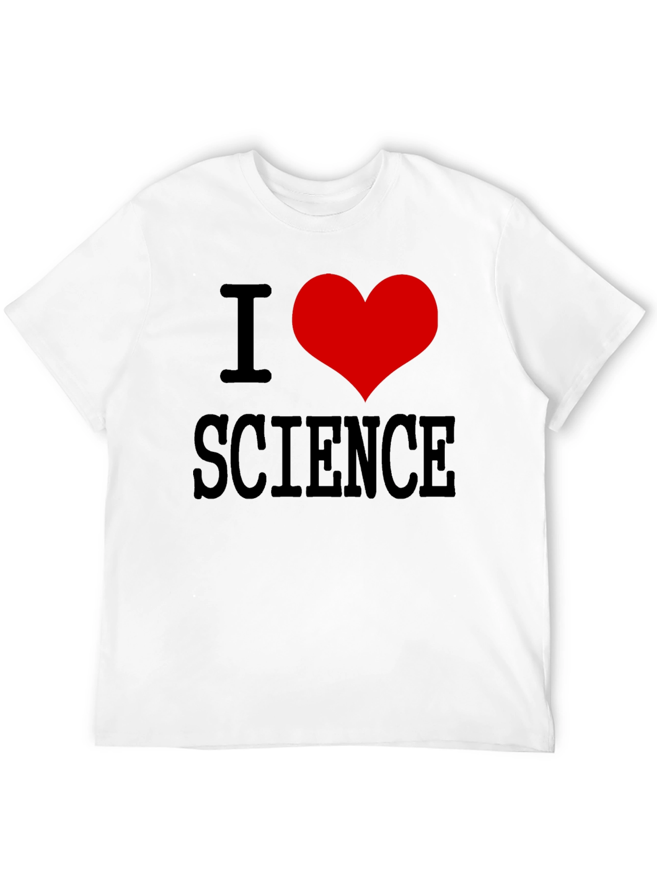 Black I Heart Science Black T-Shirt view 12