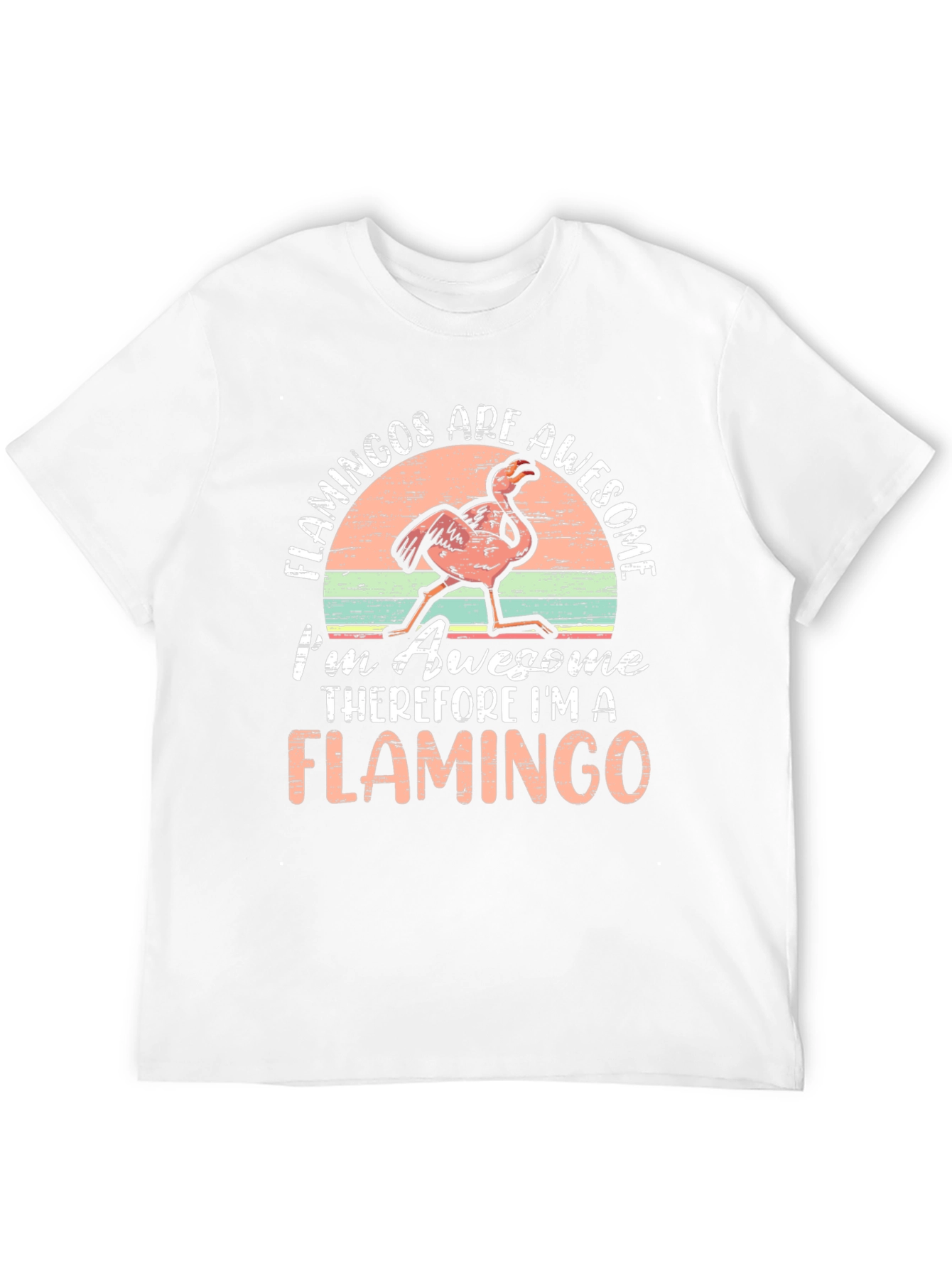 Black Flamingos are Awesome T-Shirt view 12