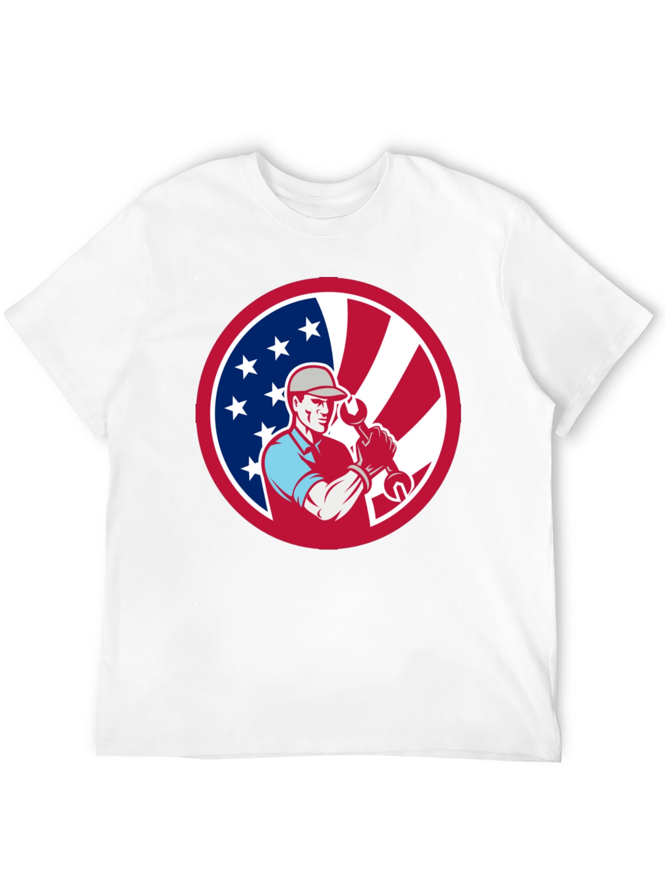 Patriotic Mechanic T-Shirt - USA Pride! - 12