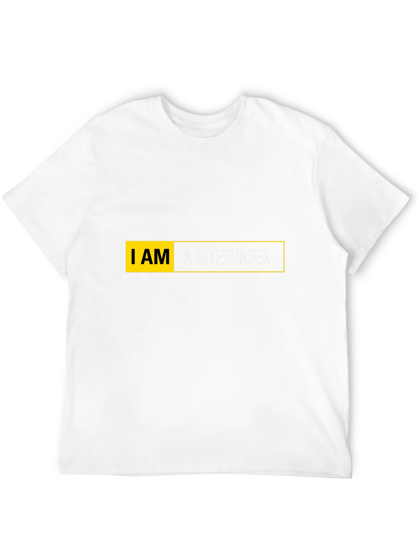 Black I AM a Kitesurfer Black T-Shirt view 12