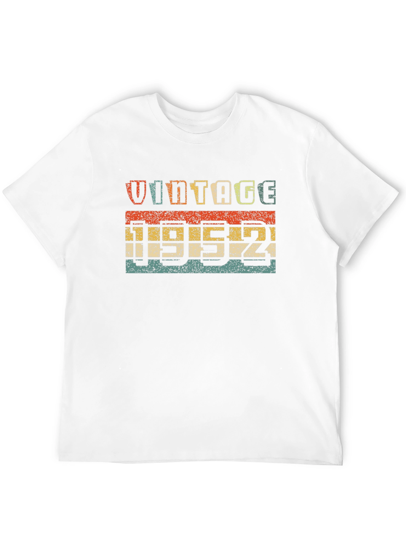 Black Vintage 1952 T-Shirt - Retro Birthday Gift view 12