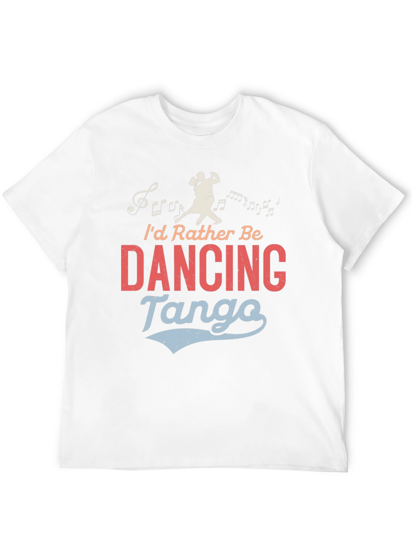 Black Dancing Tango Graphic Tee - Black Crew Neck view 12