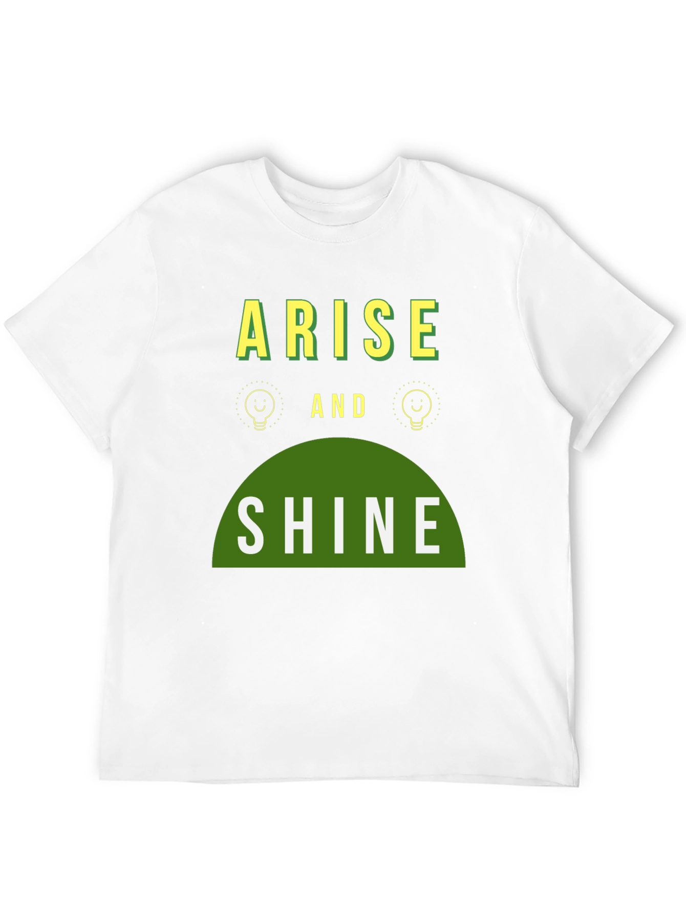 Black Arise and Shine Graphic Tee - Black Cotton Blend view 12