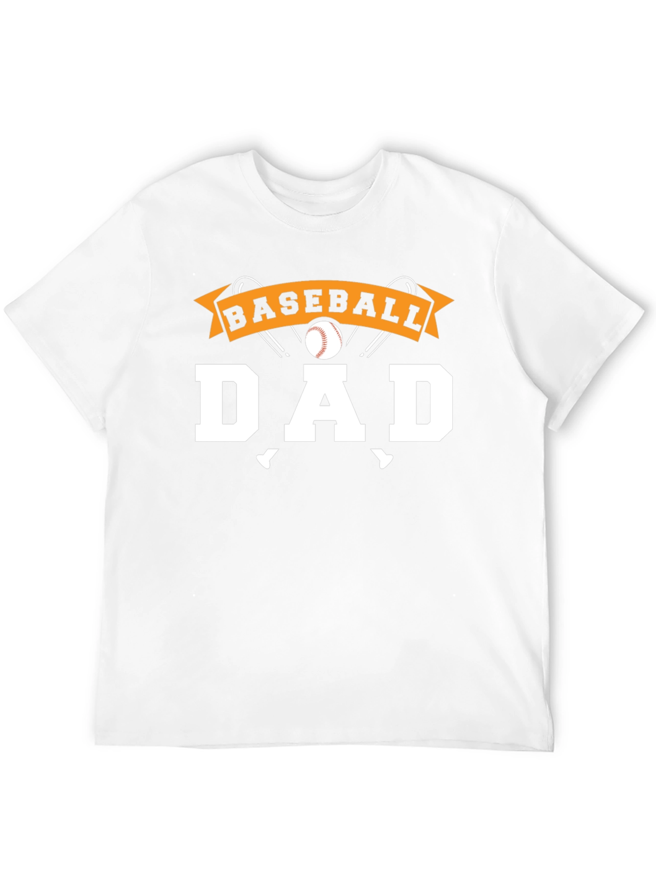 Black Baseball Dad T-Shirt - Sports Fan Apparel view 12