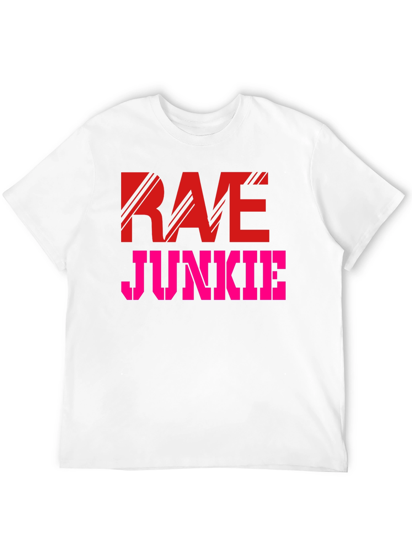 Black Rae Junkie Graphic T-Shirt - Black view 12