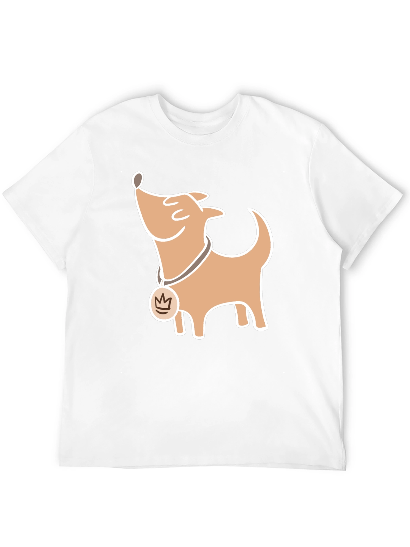 Black Cartoon Dog Graphic T-Shirt, Casual Style view 12