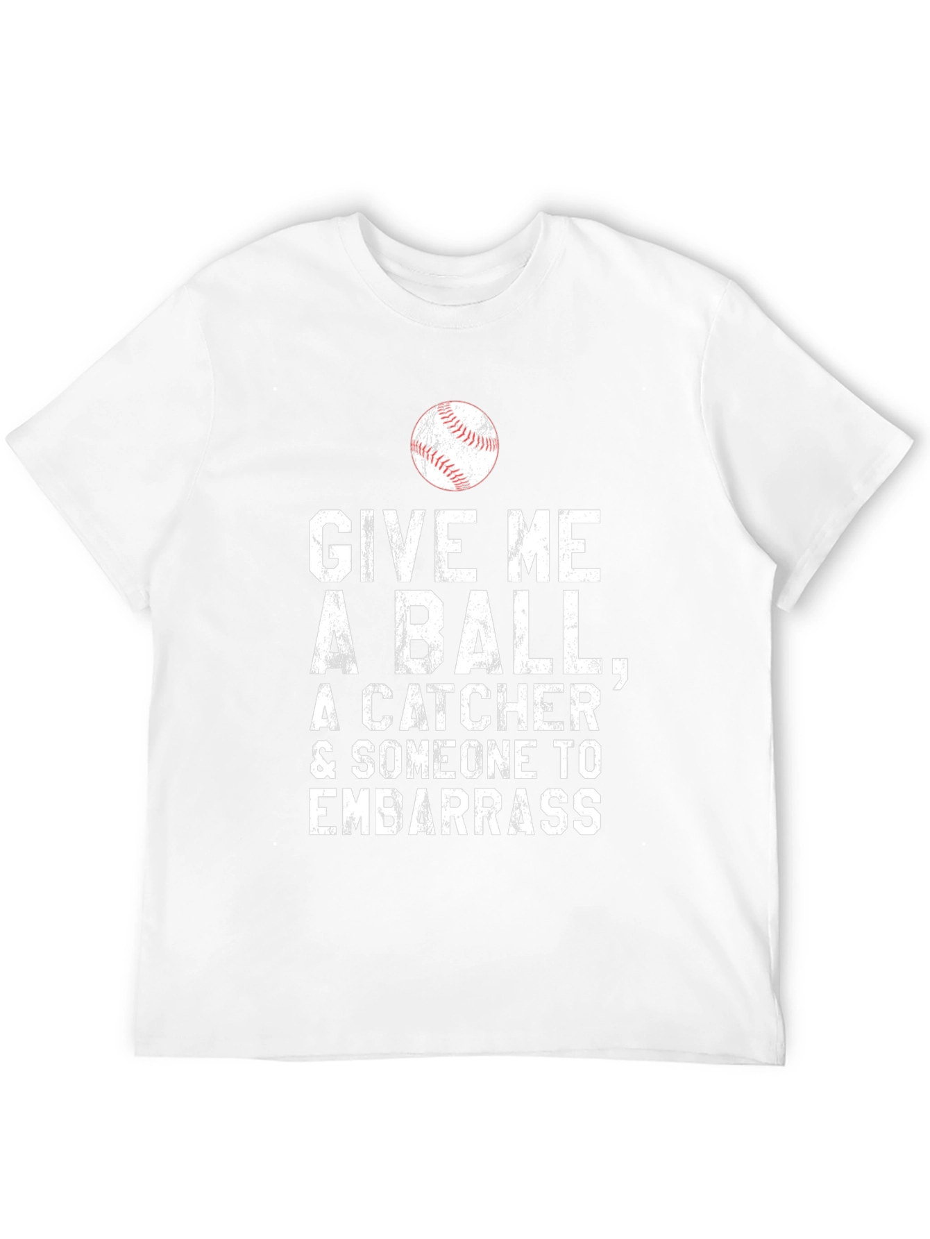 Black Give Me a Ball Graphic Tee view 12