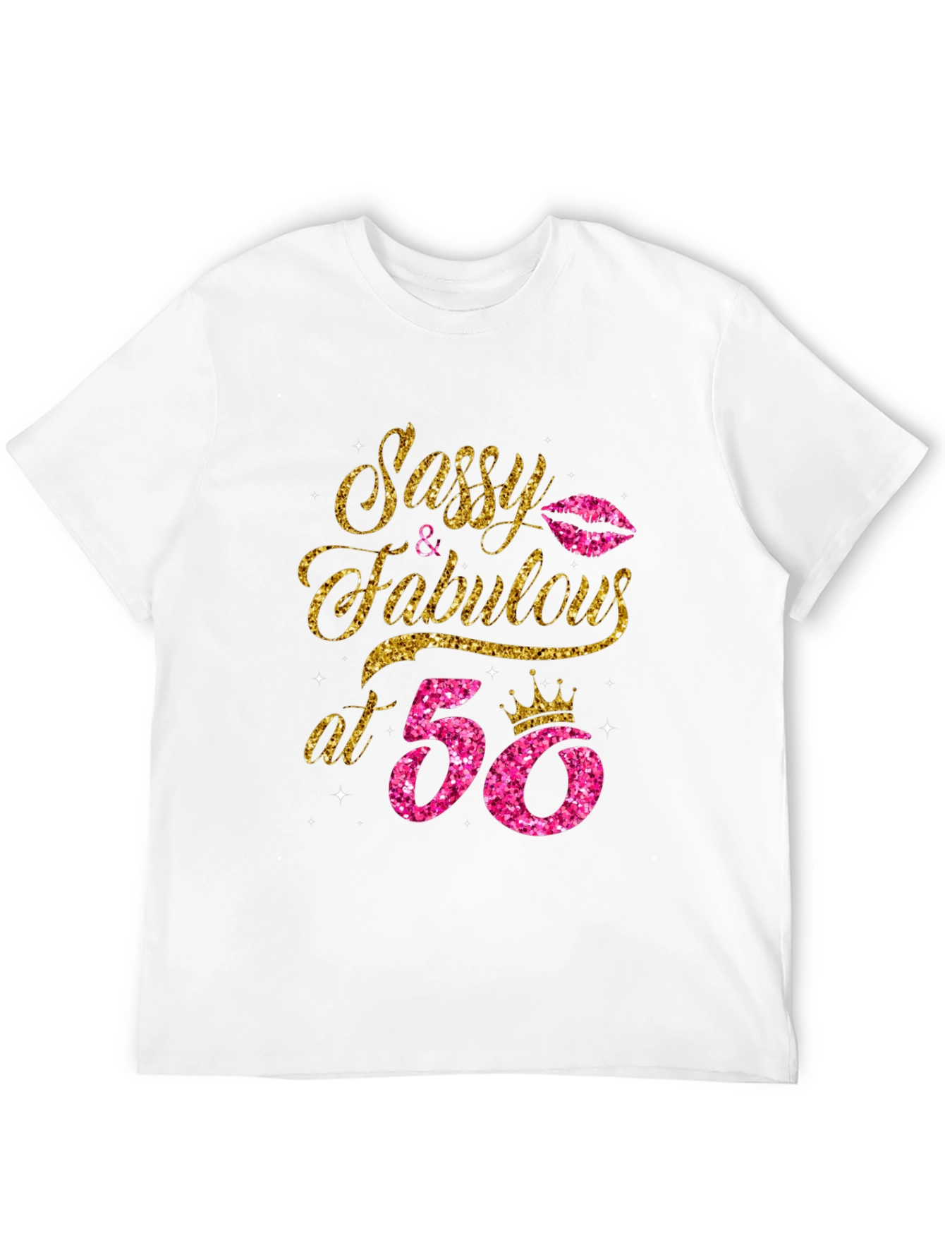 Black Sassy & Fabulous at 50 Birthday T-Shirt view 12