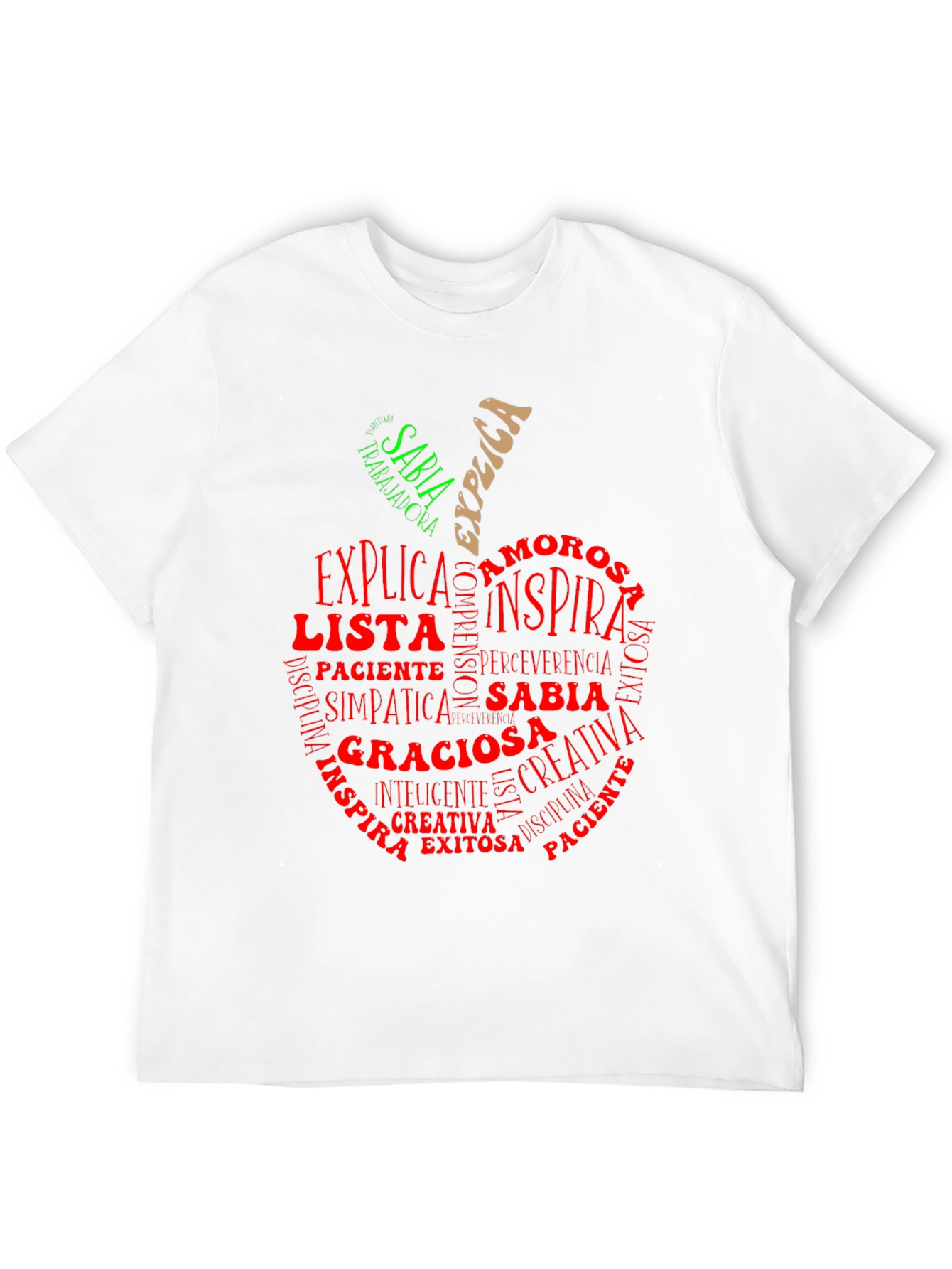 Black Teacher Appreciation Apple Graphic Tee view 12