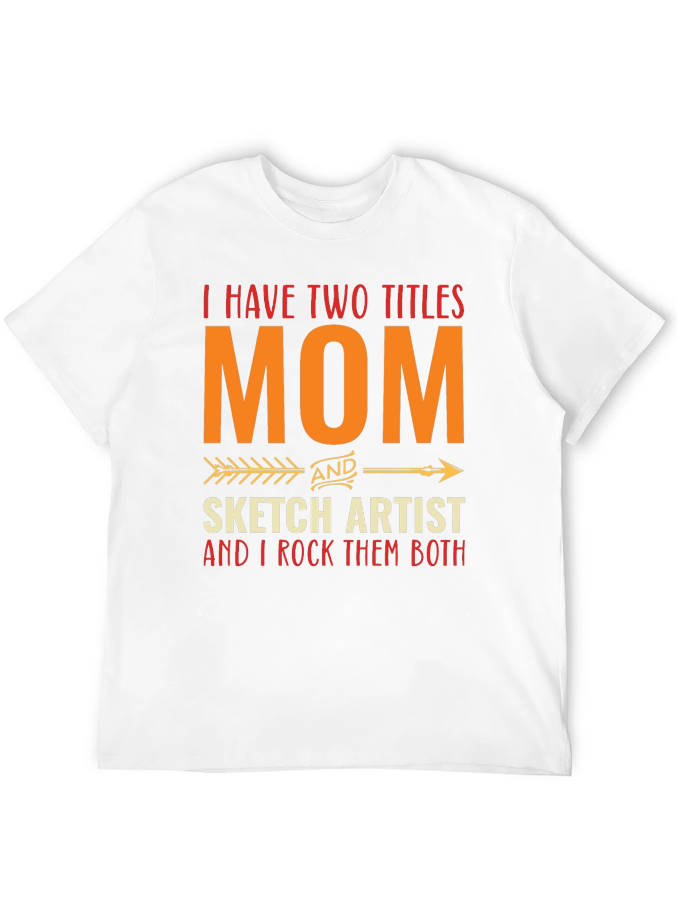 Black Mom and Sketch Artist Graphic T-Shirt view 12