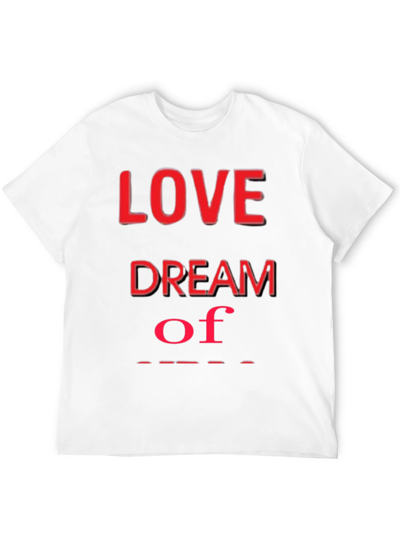 Black Love Dream T-Shirt - Stylish Graphic Tee view 12