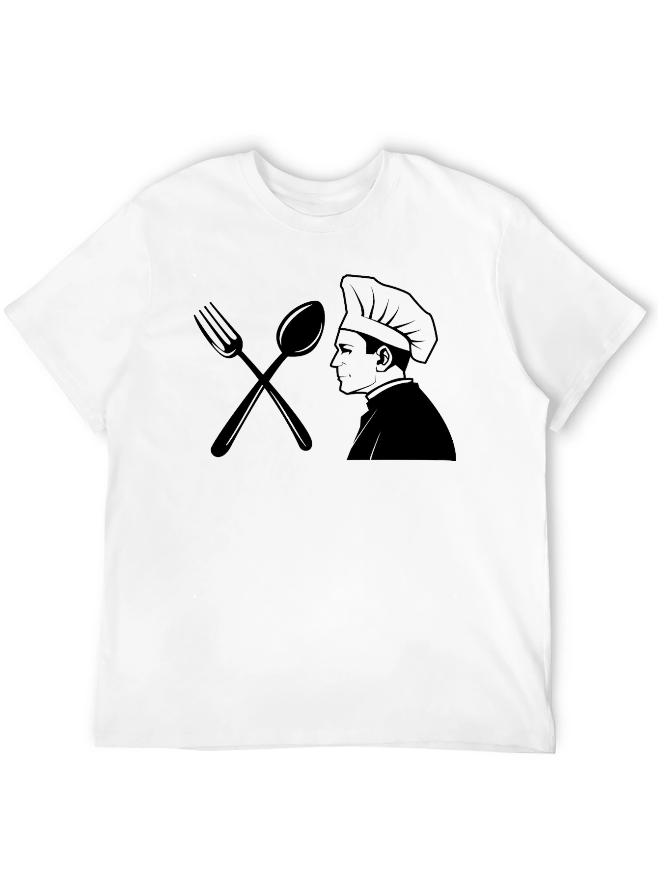 Black Chef Graphic T-Shirt - Culinary Design view 12