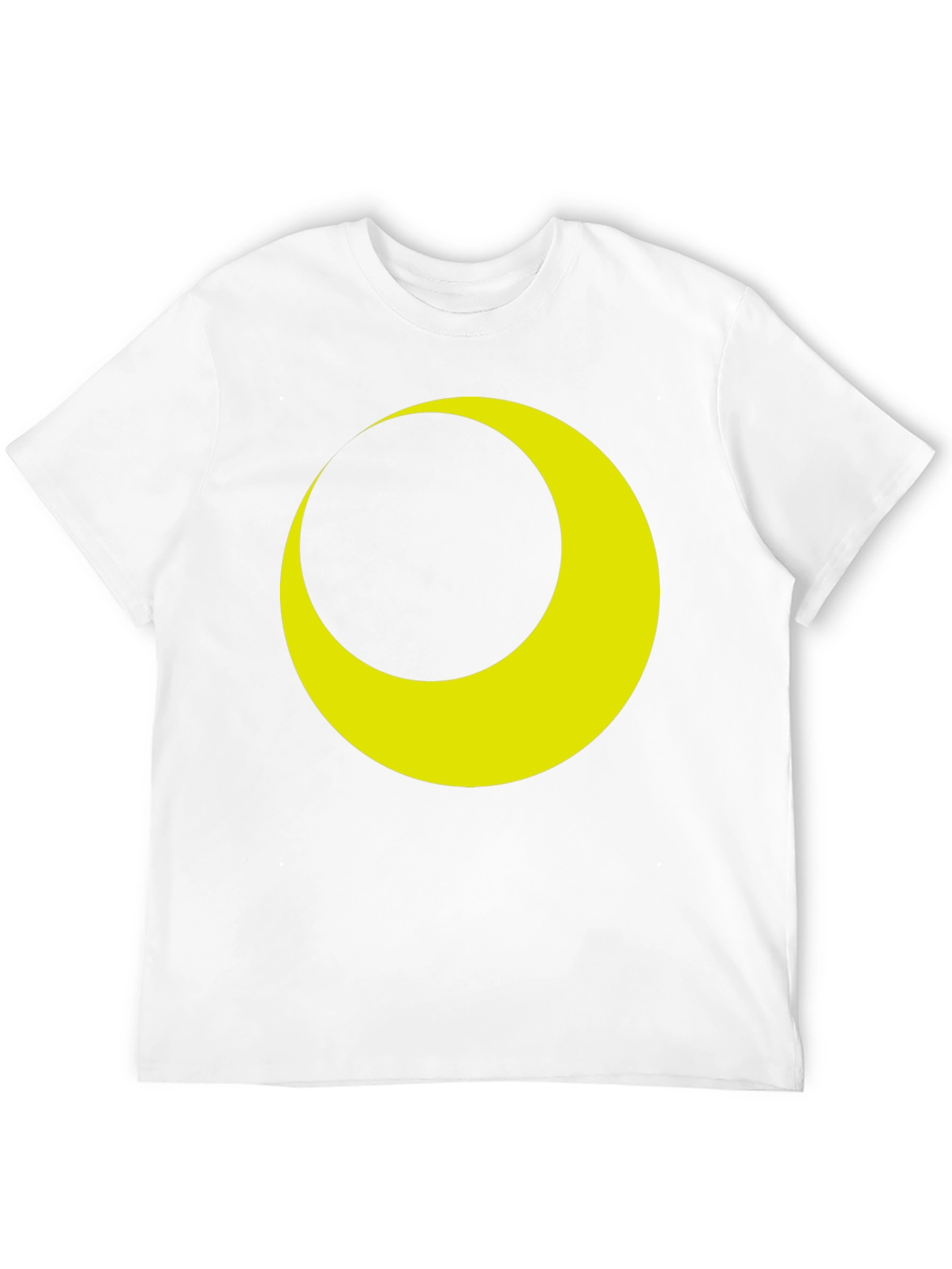 Black Crescent Moon Graphic Tee - Stylish Black T-Shirt view 12