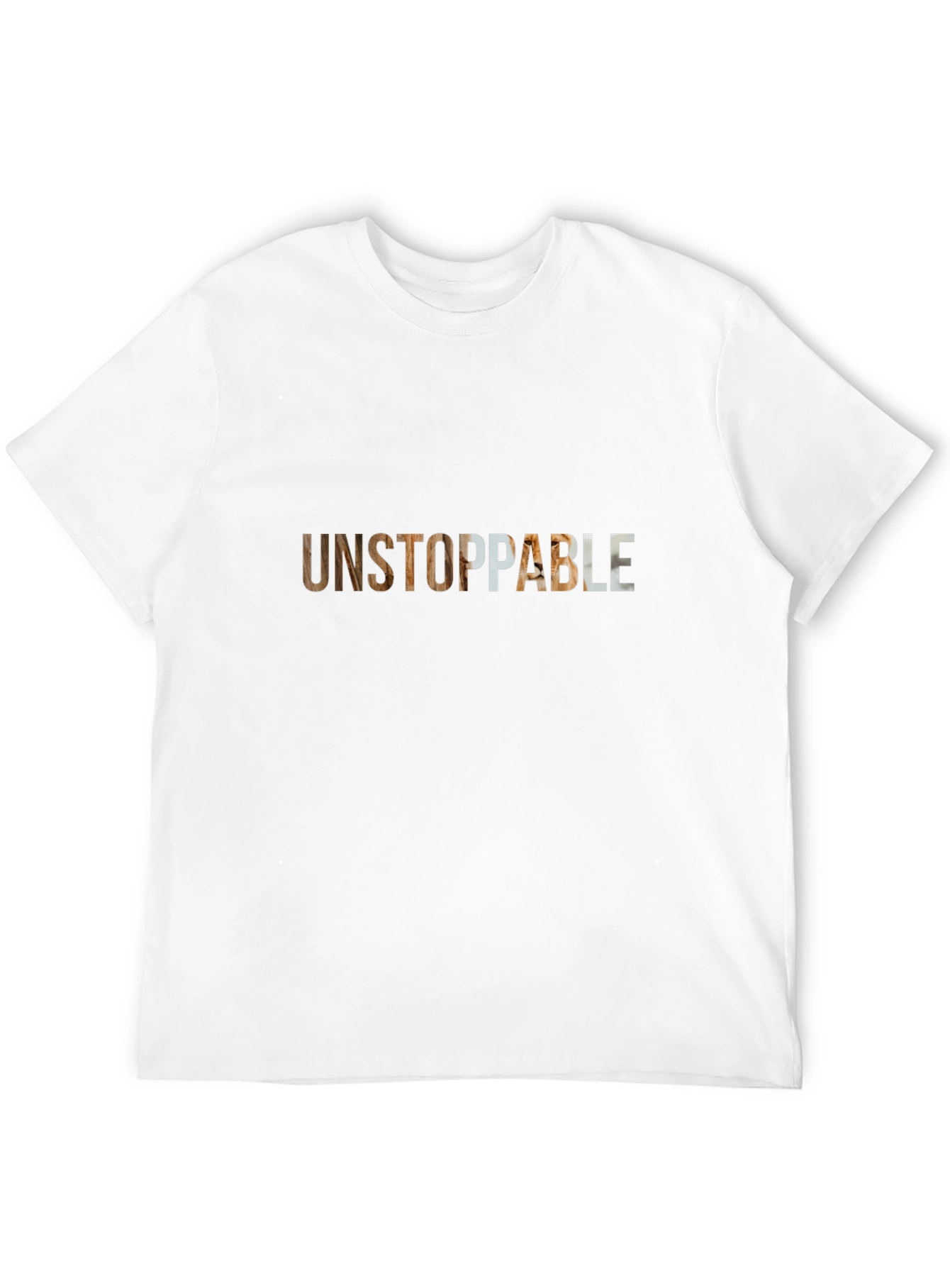 Black Unstoppable Graphic Print Tee - Black view 12