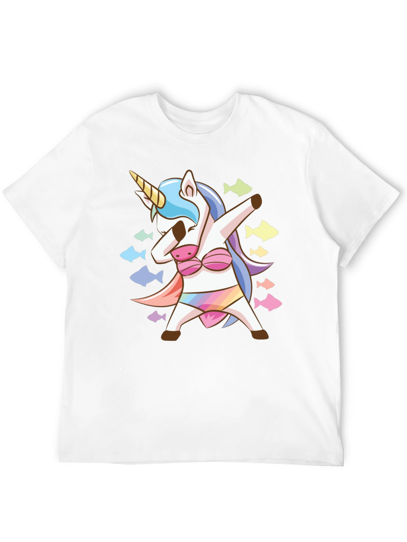 Black Unicorn Dab T-Shirt view 12