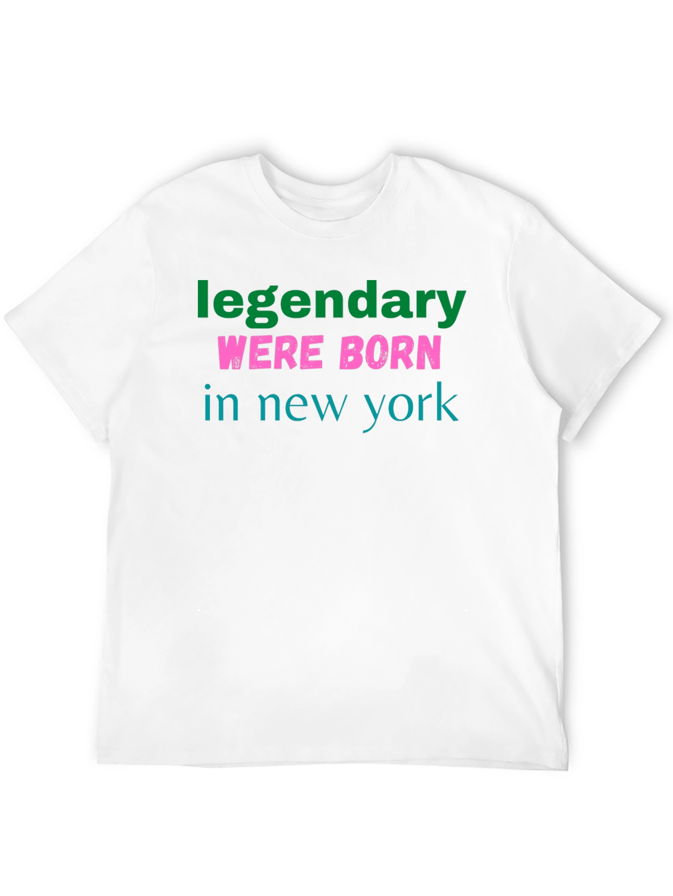 Black Legendary Born in New York Graphic Tee view 12