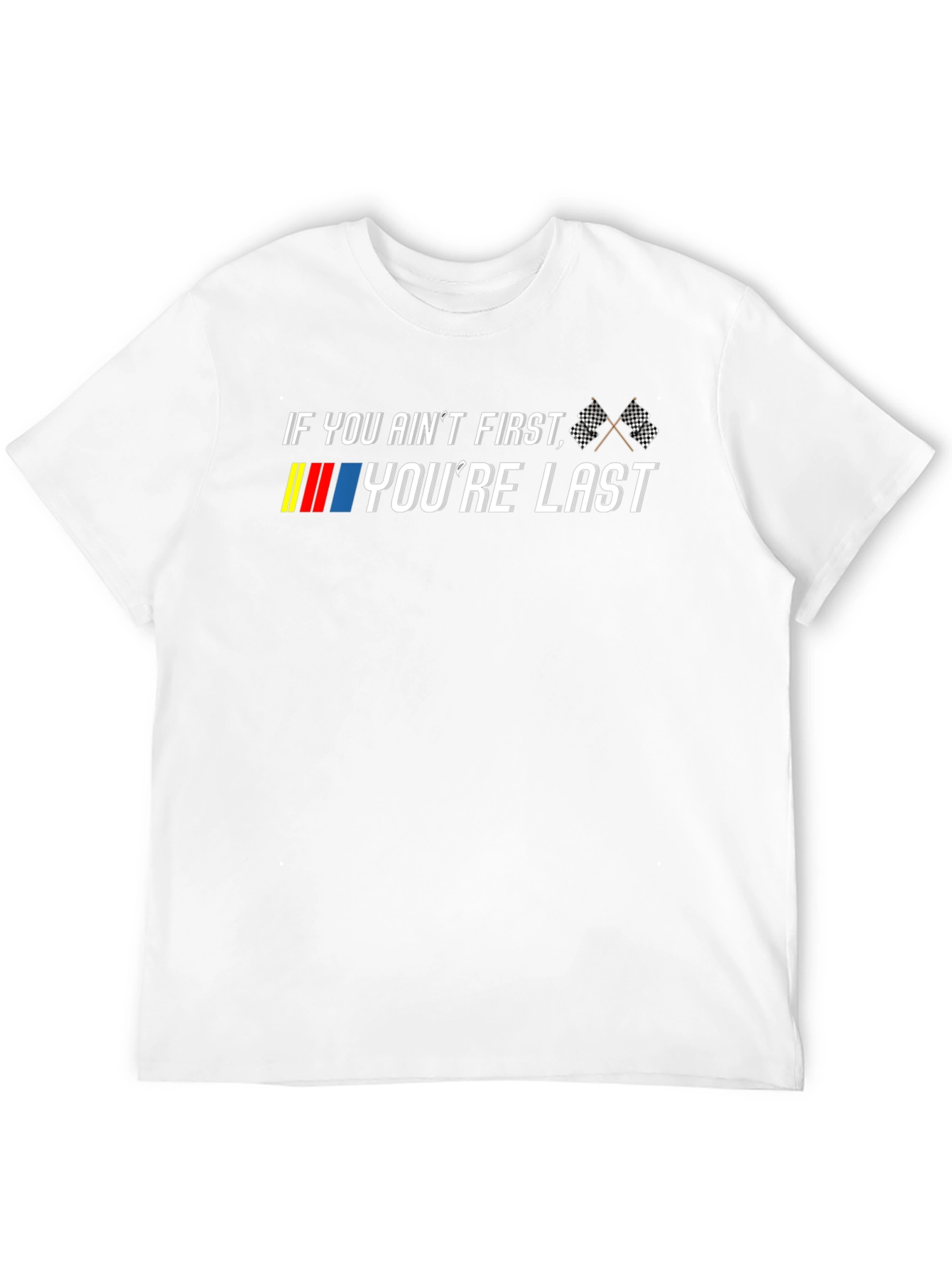 Black If You Ain't First T-Shirt view 12