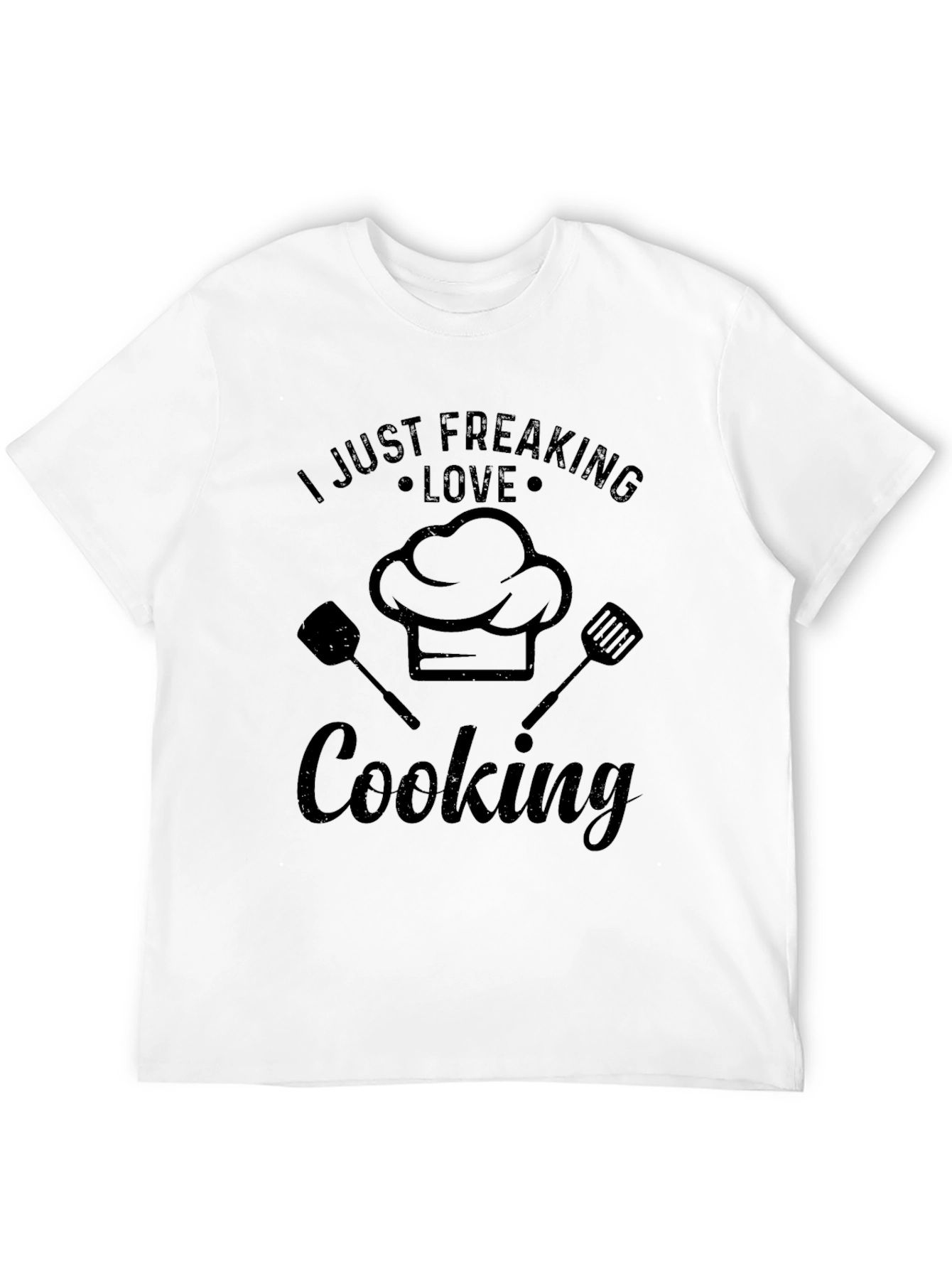 Black Funny Cooking Lover's Graphic T-Shirt view 12