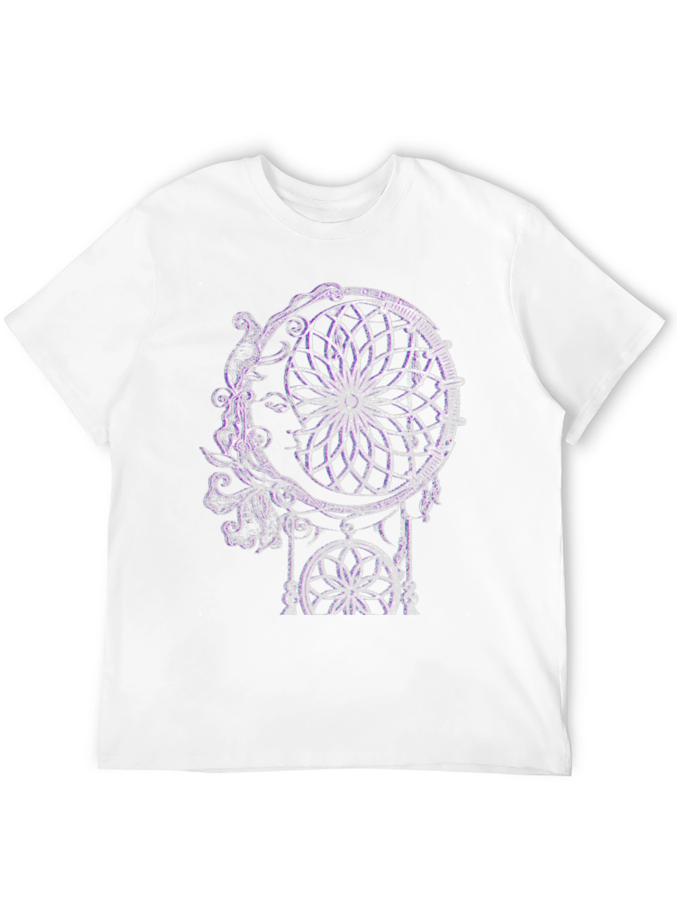 Black Dreamcatcher Graphic Tee - Black Cotton Blend view 12