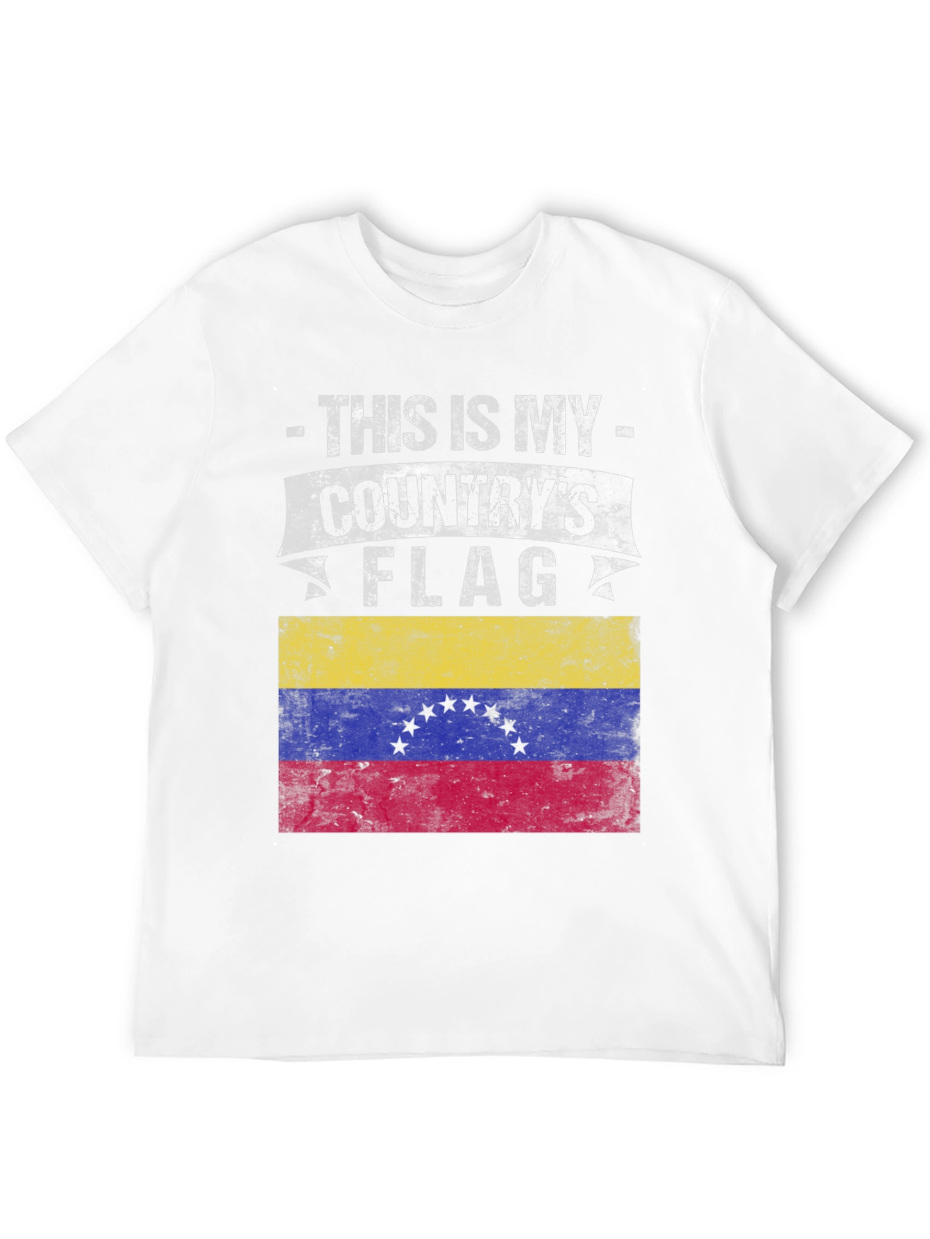 Black Venezuela Flag T-Shirt - Country Pride Tee view 12