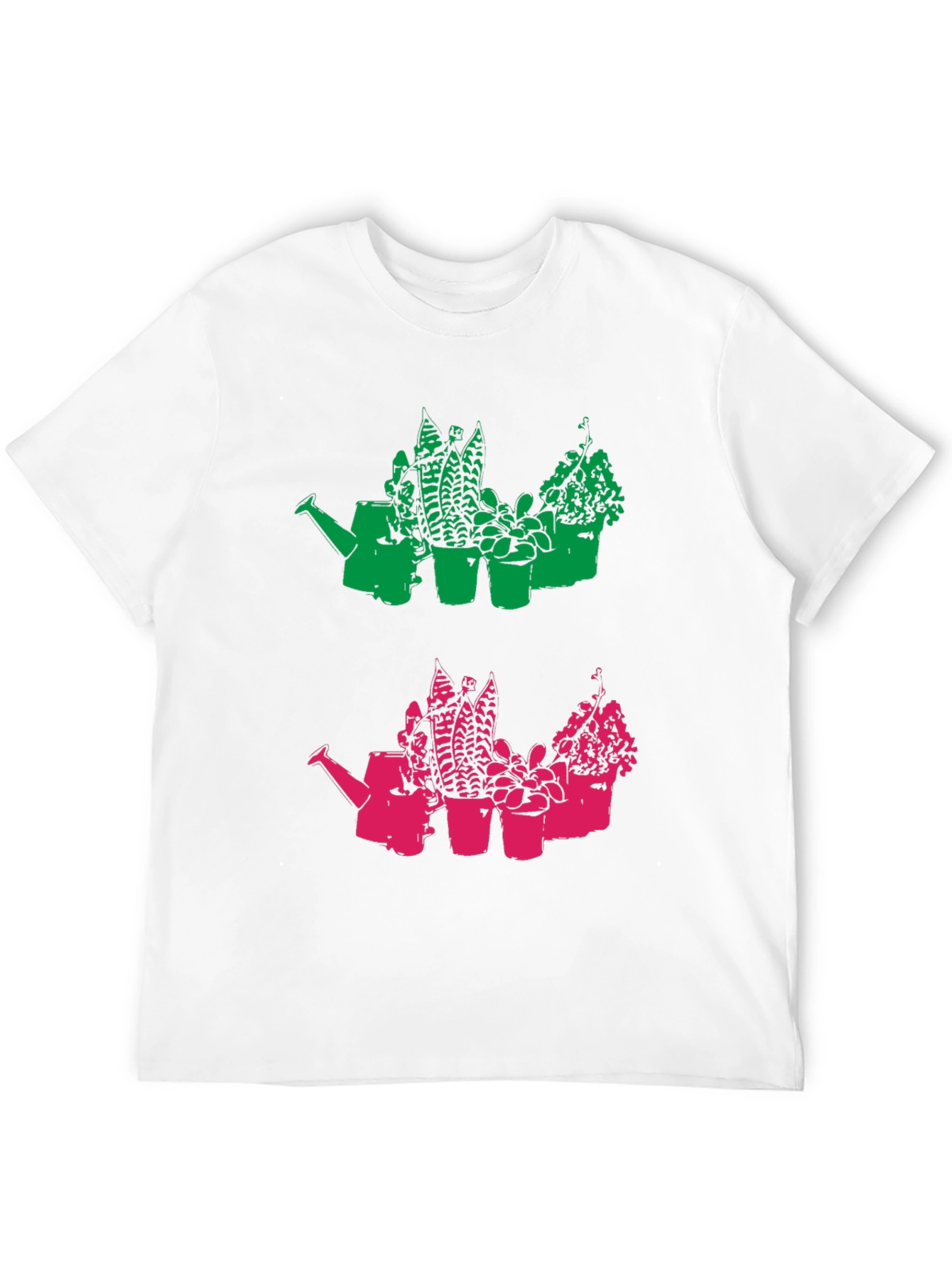 Black Botanical Print T-Shirt - Garden Lover's Tee view 12