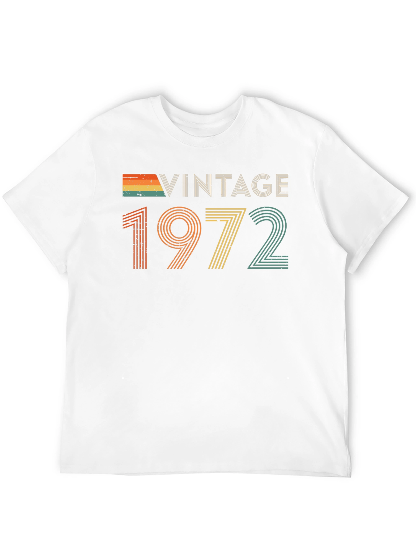 Black Vintage 1972 Retro T-Shirt view 12