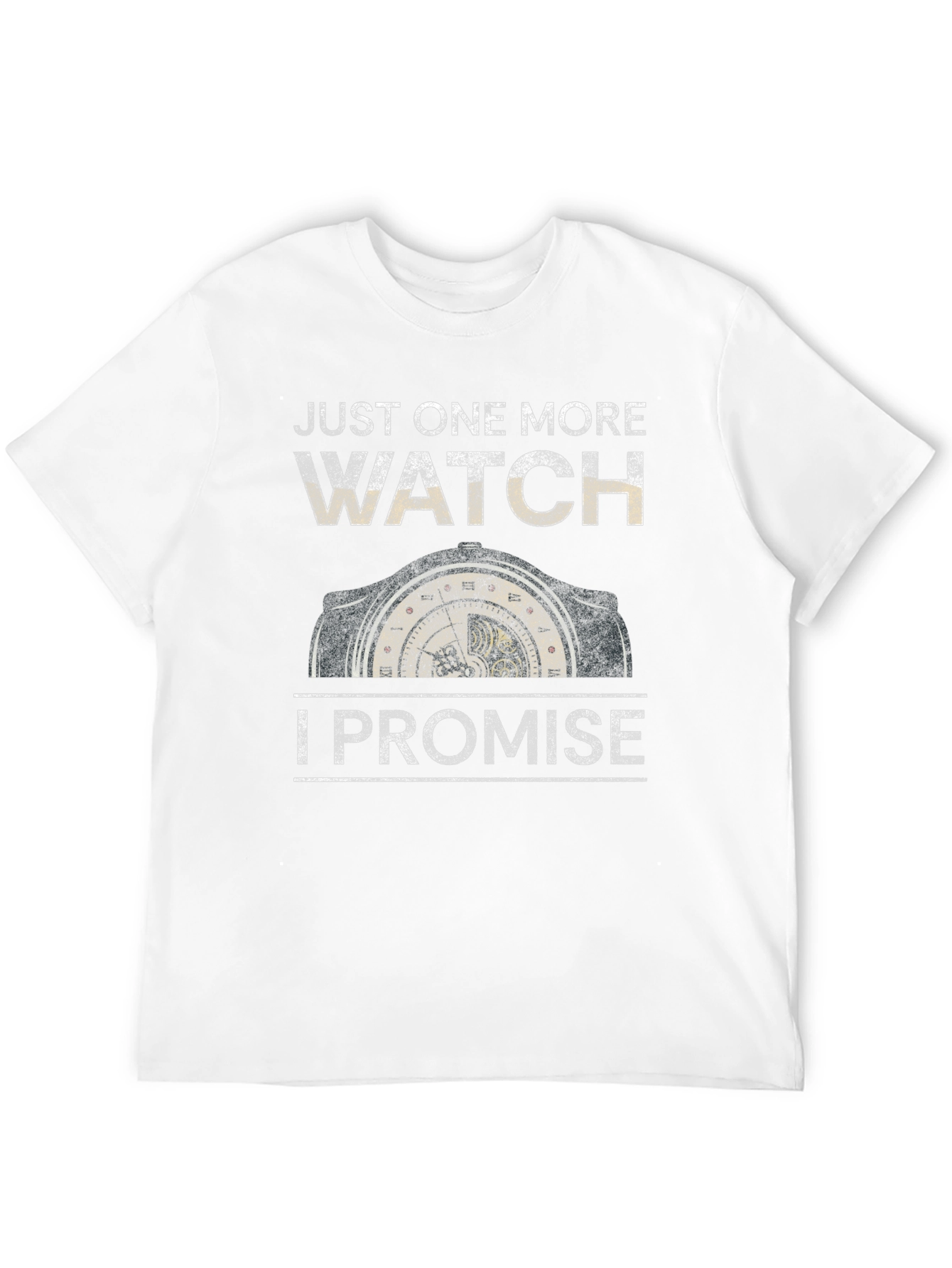Just One More Watch Graphic T-Shirt - Watch Lover Tee - 12