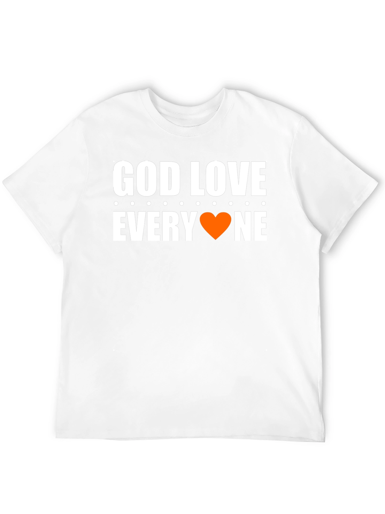 Black God Love Everyone T-Shirt - Graphic Tee view 12