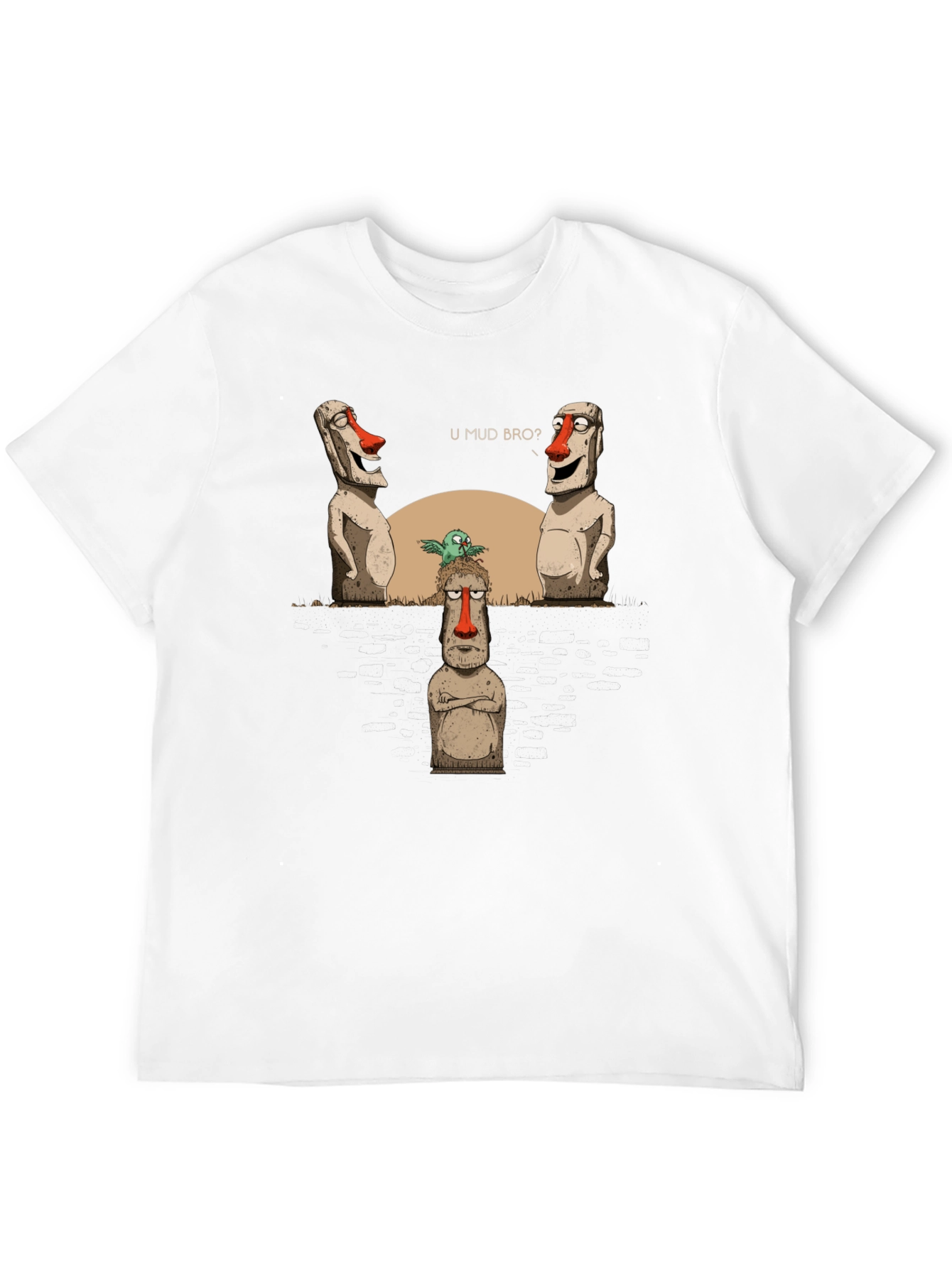 Black U Mud Bro? Funny Graphic T-Shirt view 12