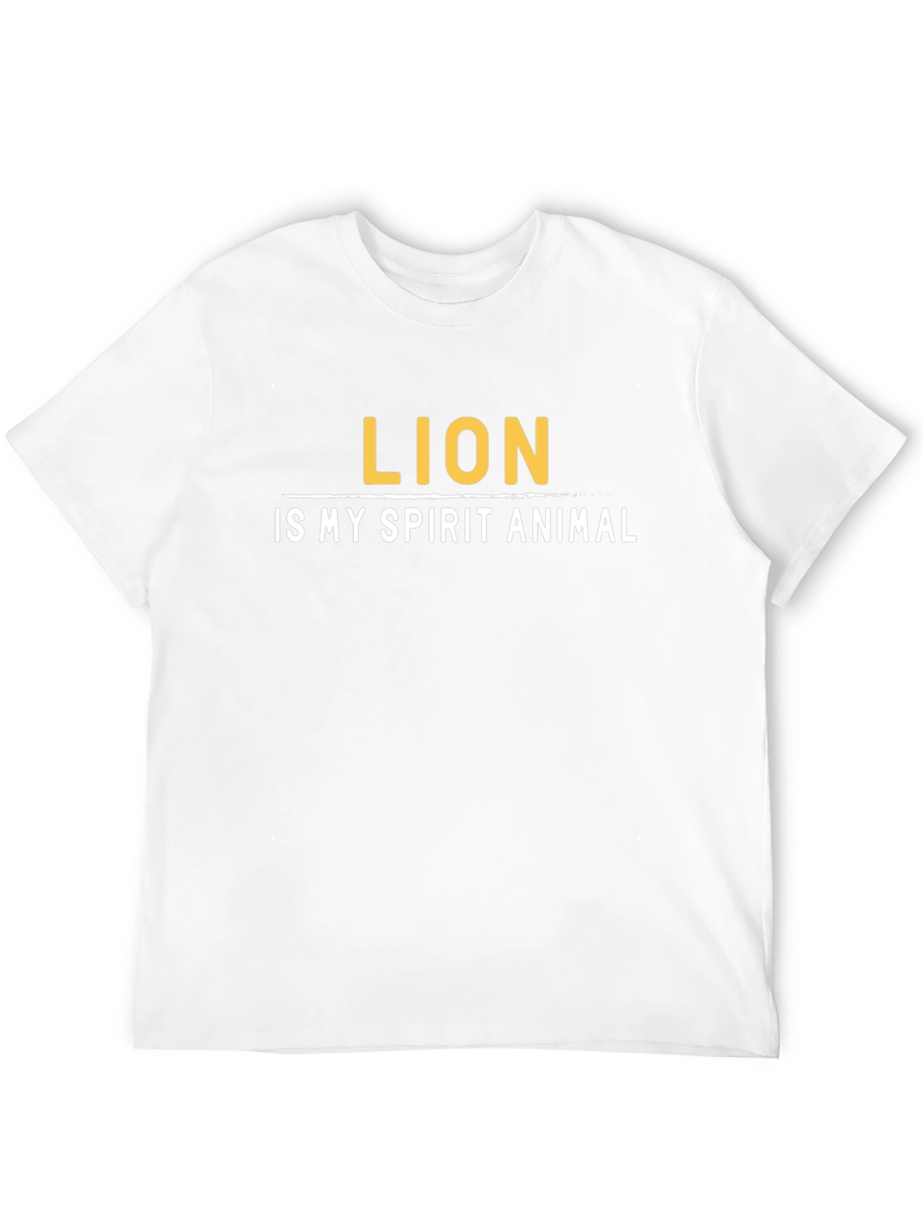 Black Lion Spirit Animal Graphic Tee - Black view 12