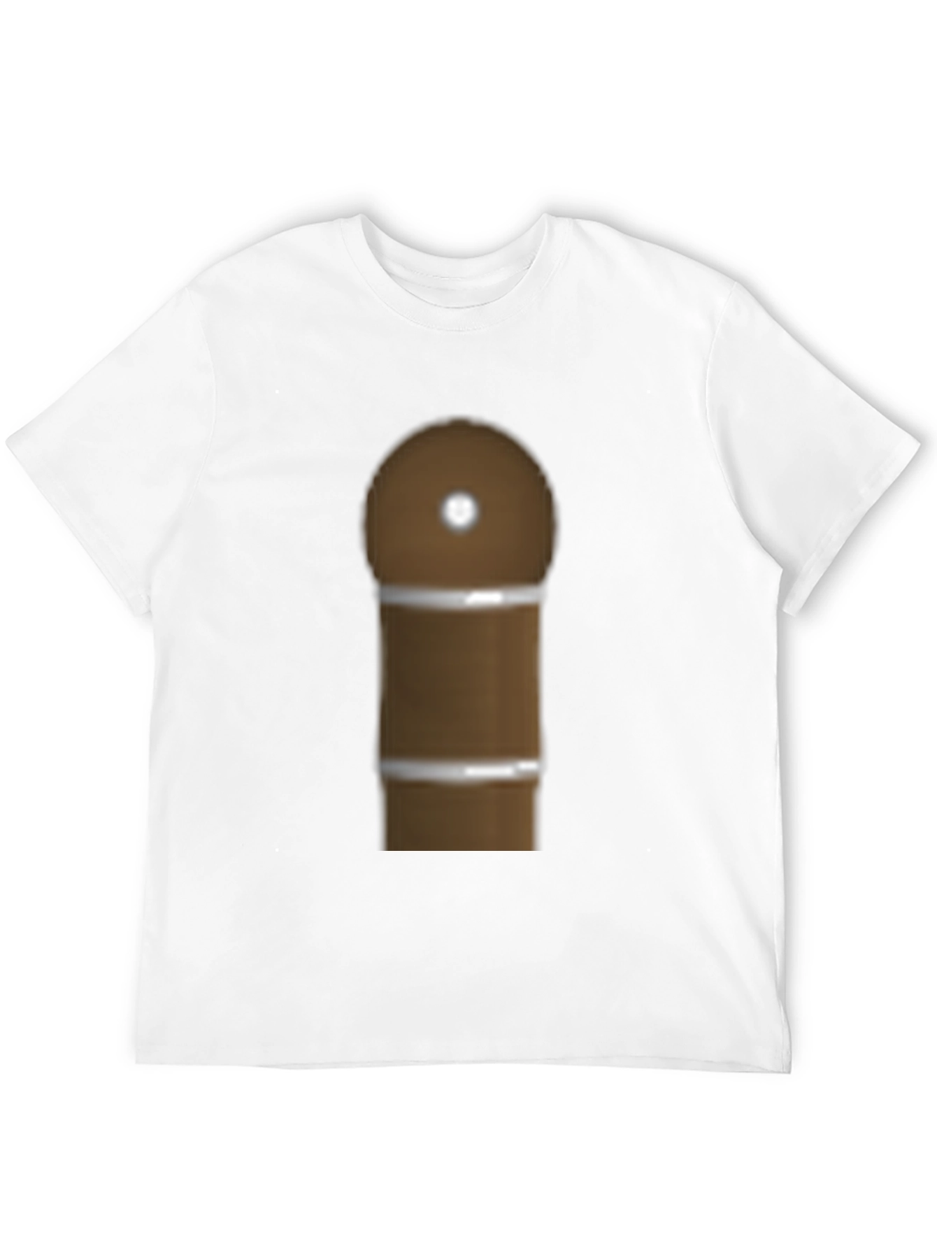 Black Novelty Brown Cigar Graphic T-Shirt view 12