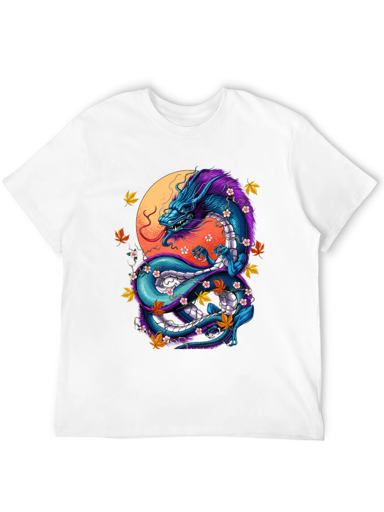 Black Dragon Graphic Tee - Mystical Design view 12